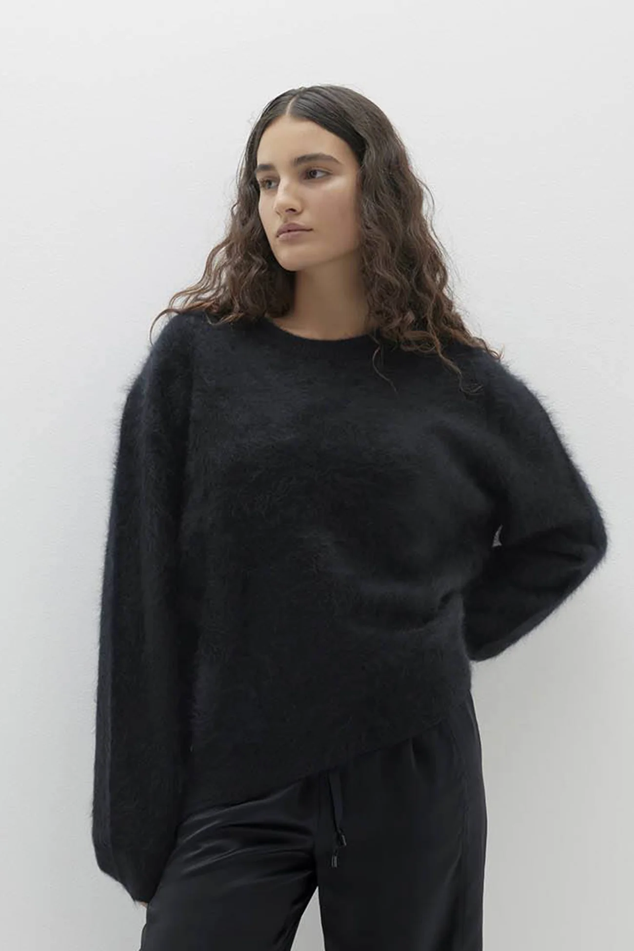 AGNES BRUSHED CASHMERE CREWNECK SWEATER - Image 23