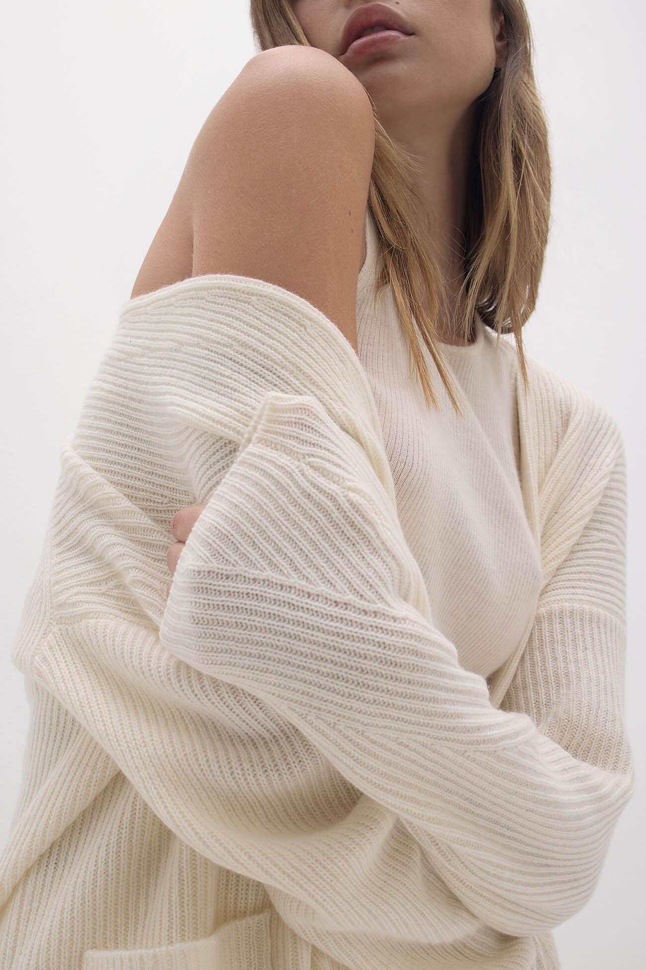 ALISE LONGLINE CASHMERE CARDIGAN - Image 12