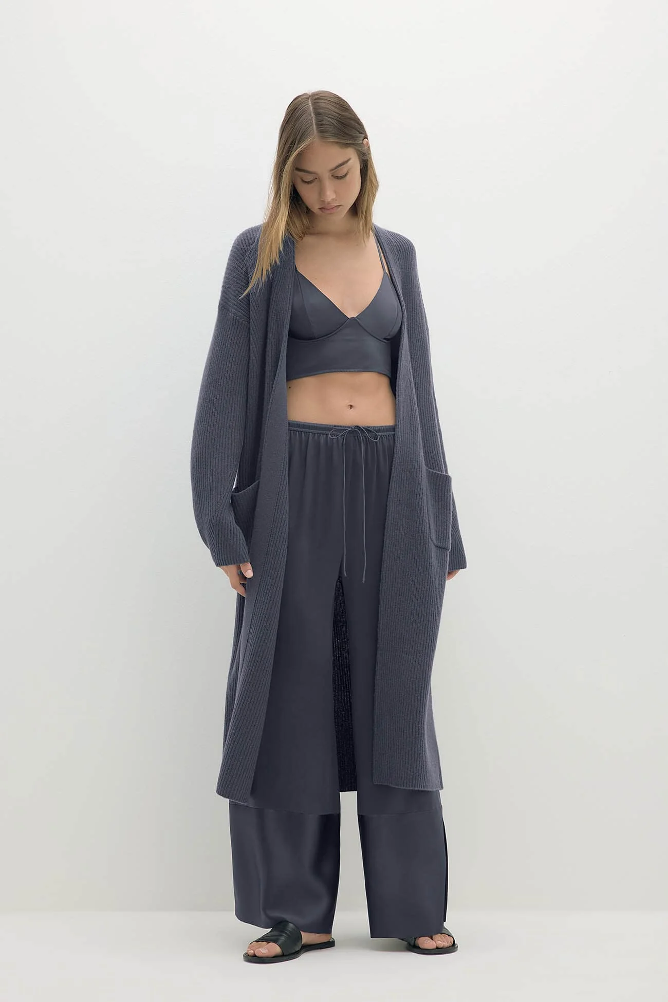 ALISE LONGLINE CASHMERE CARDIGAN - Image 14