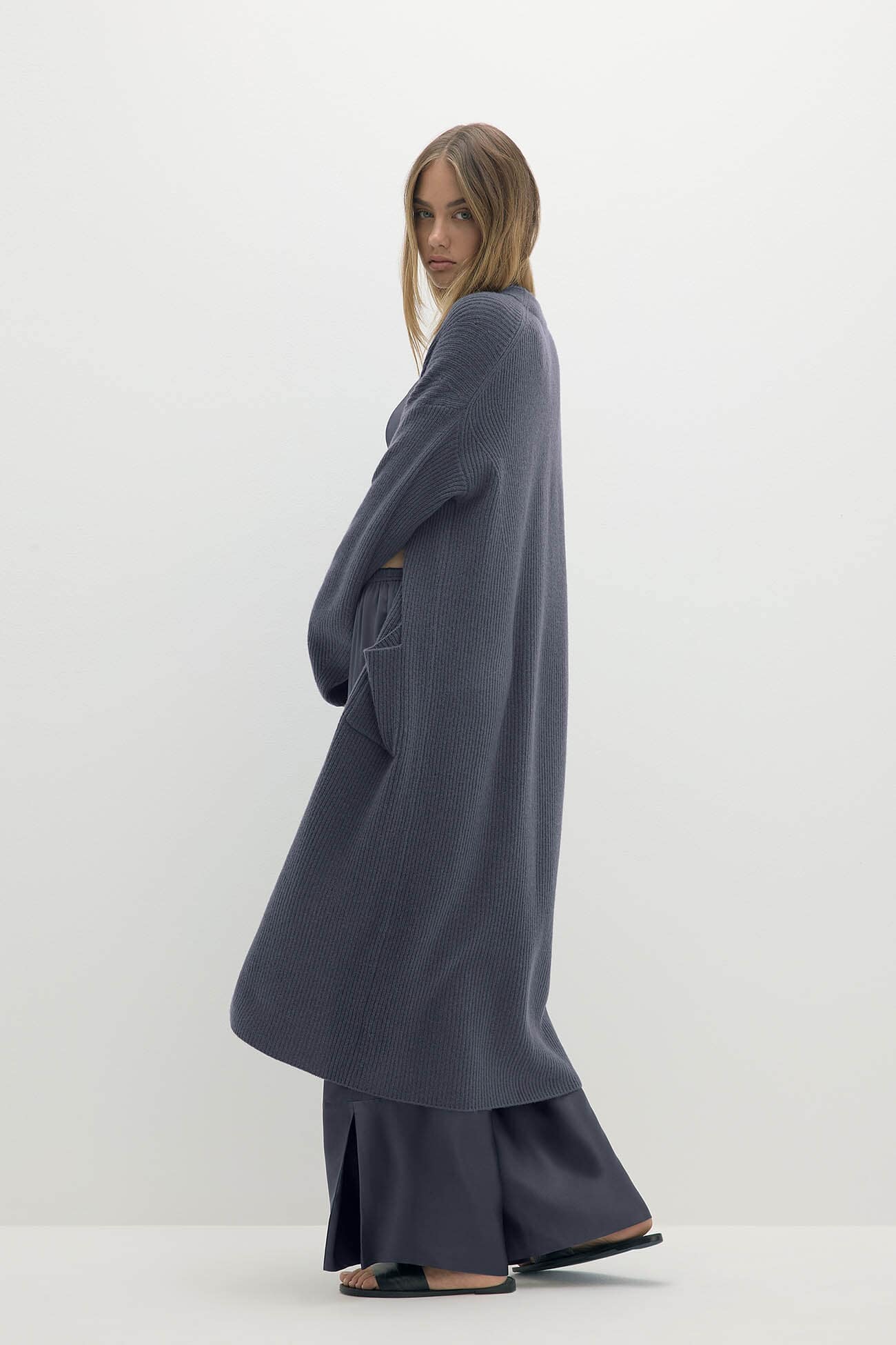 ALISE LONGLINE CASHMERE CARDIGAN - Image 15