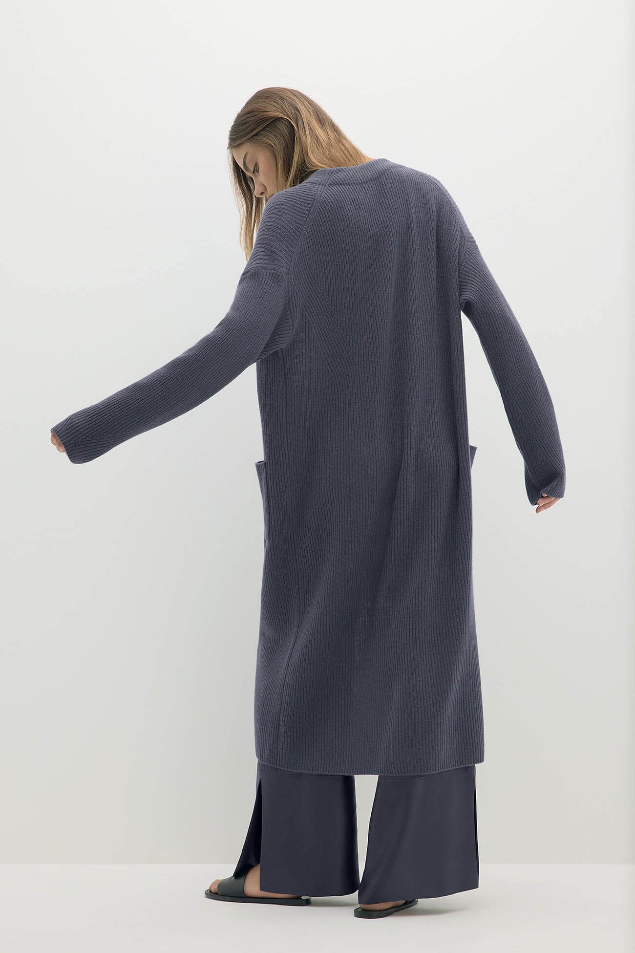 ALISE LONGLINE CASHMERE CARDIGAN - Image 16