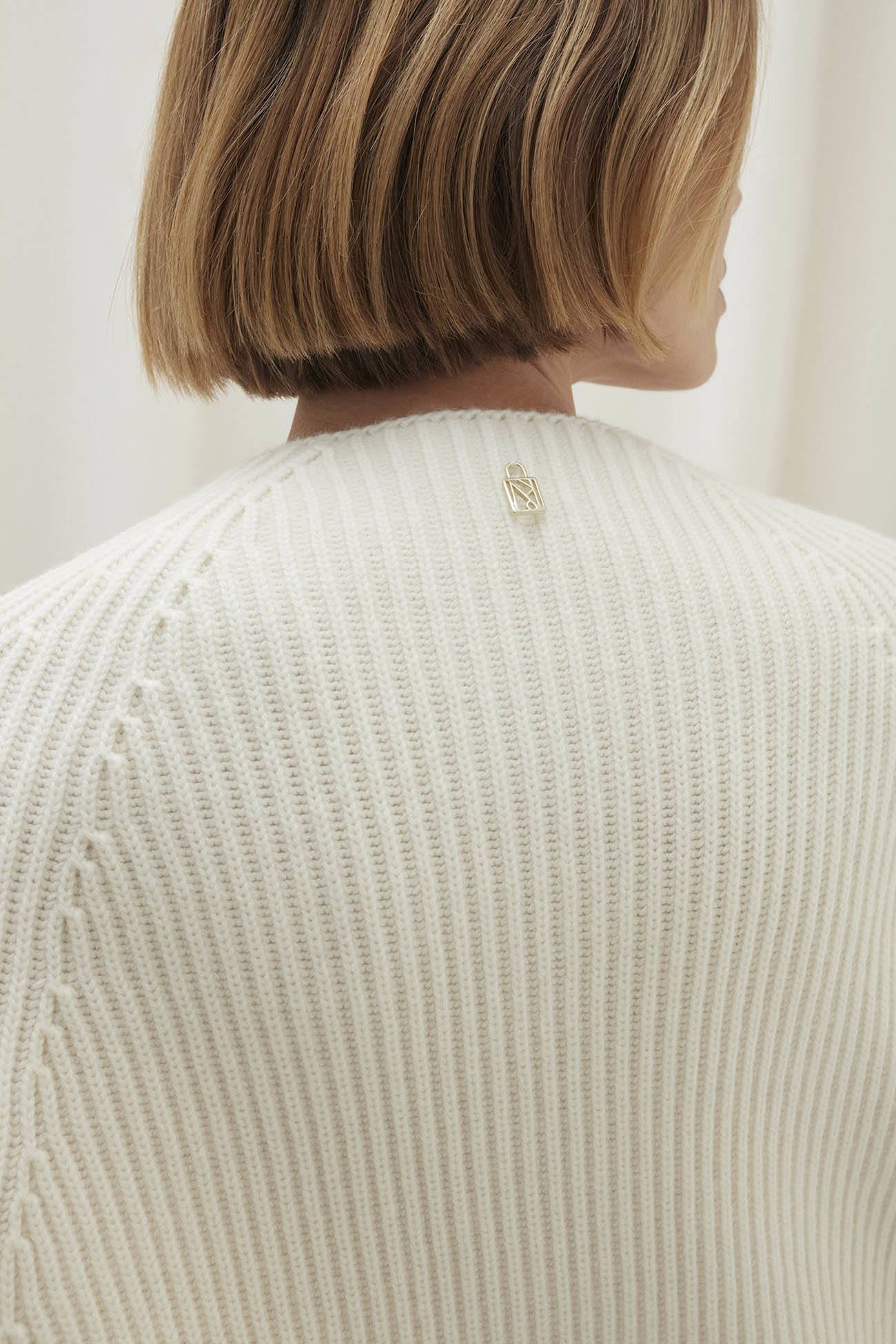 ALLEGRA ZIP-UP CASHMERE CAPE - Image 7