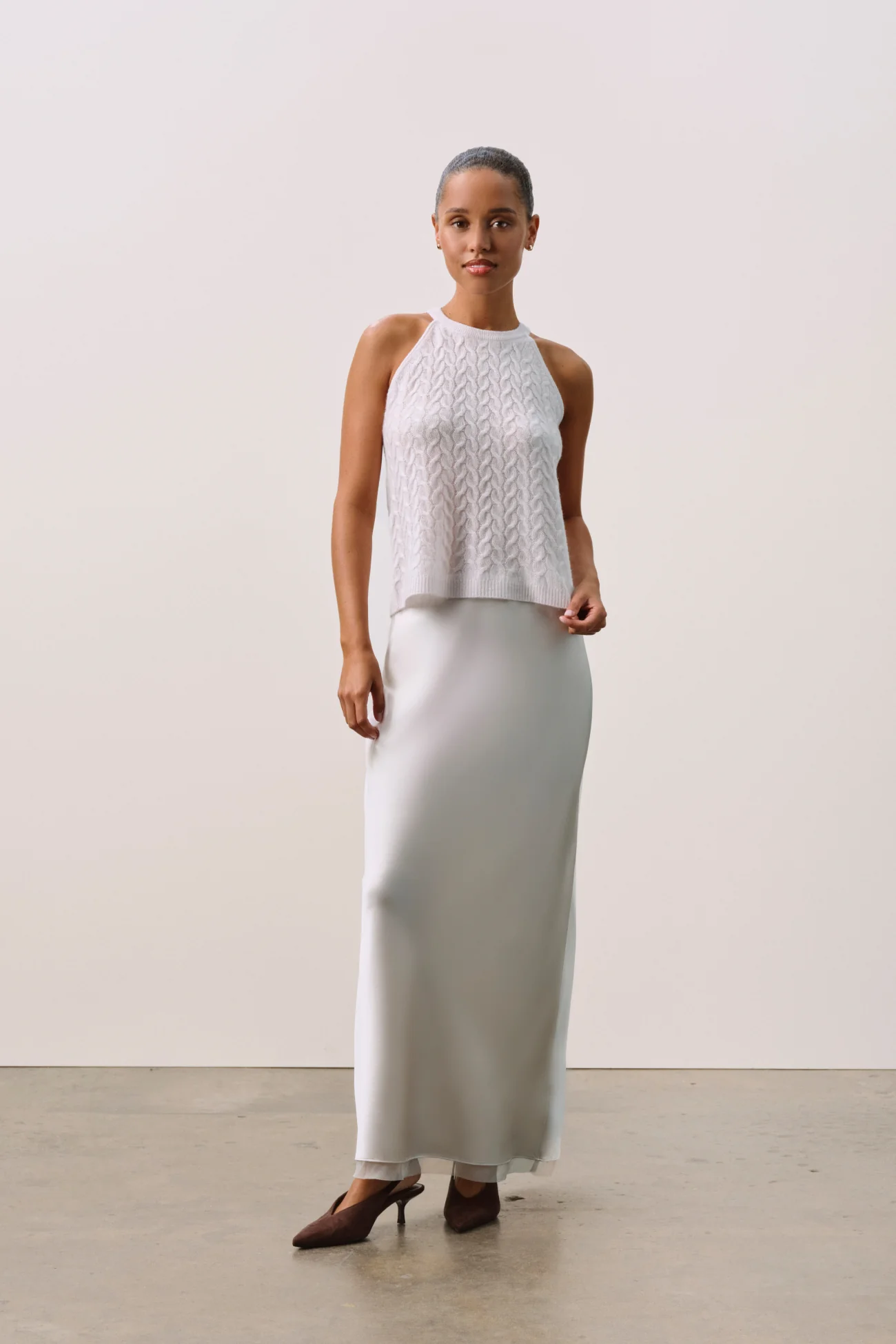 ALOUETTE CABLEKNIT TANK - Image 9