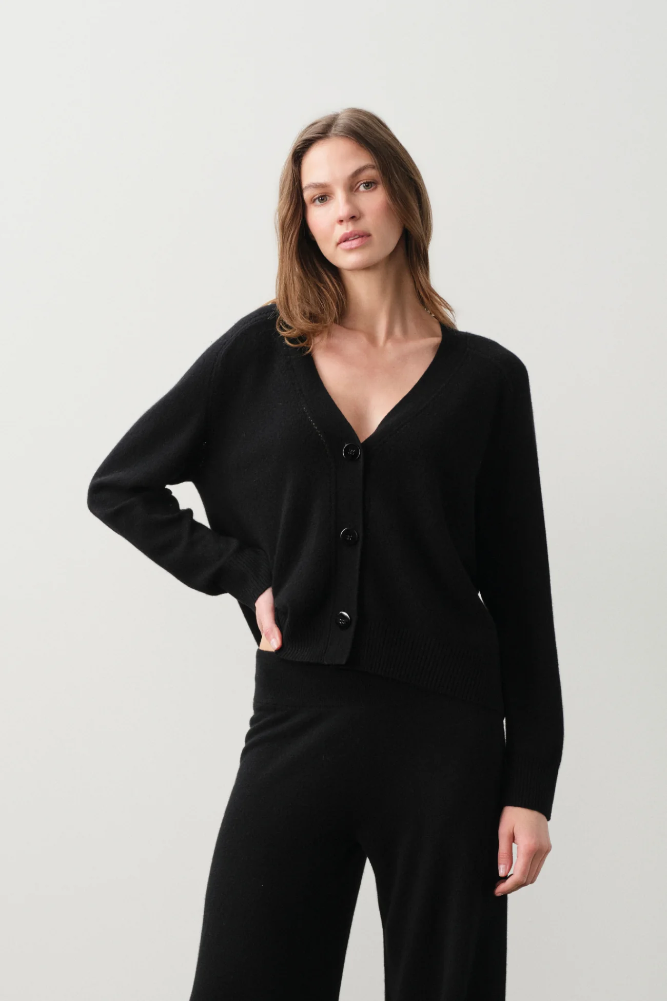 ALTHEA FEATHERWEIGHT CASHMERE CARDIGAN - Image 7