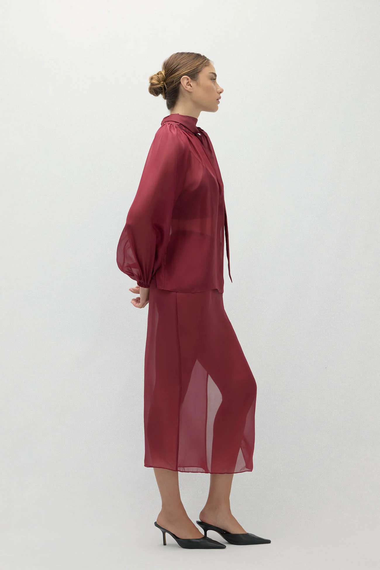 AMARA SILK ORGANZA BLOUSE - Image 10