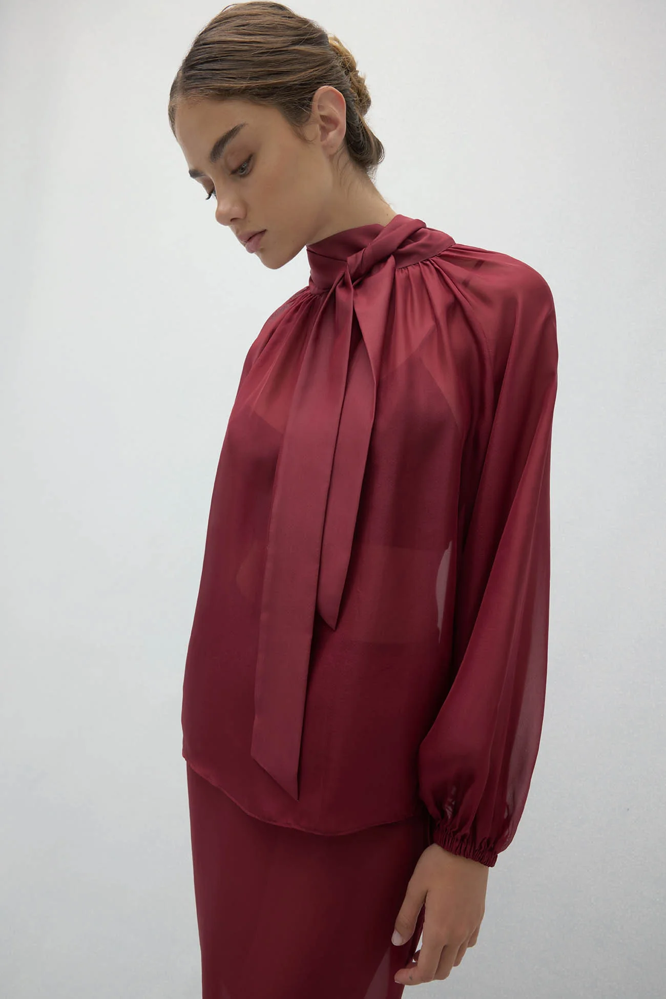 AMARA SILK ORGANZA BLOUSE - Image 13