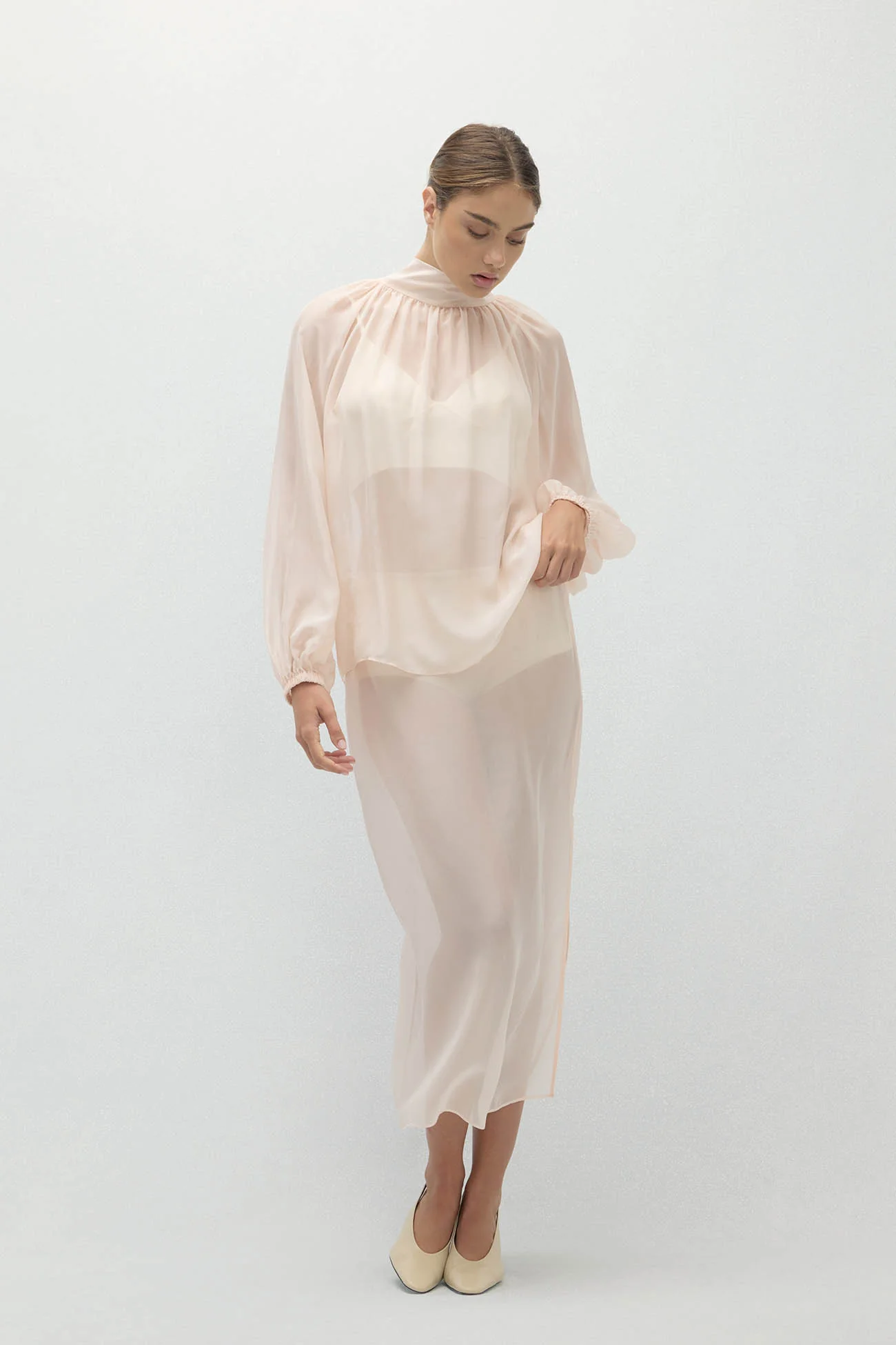 AMARA SILK ORGANZA BLOUSE - Image 19