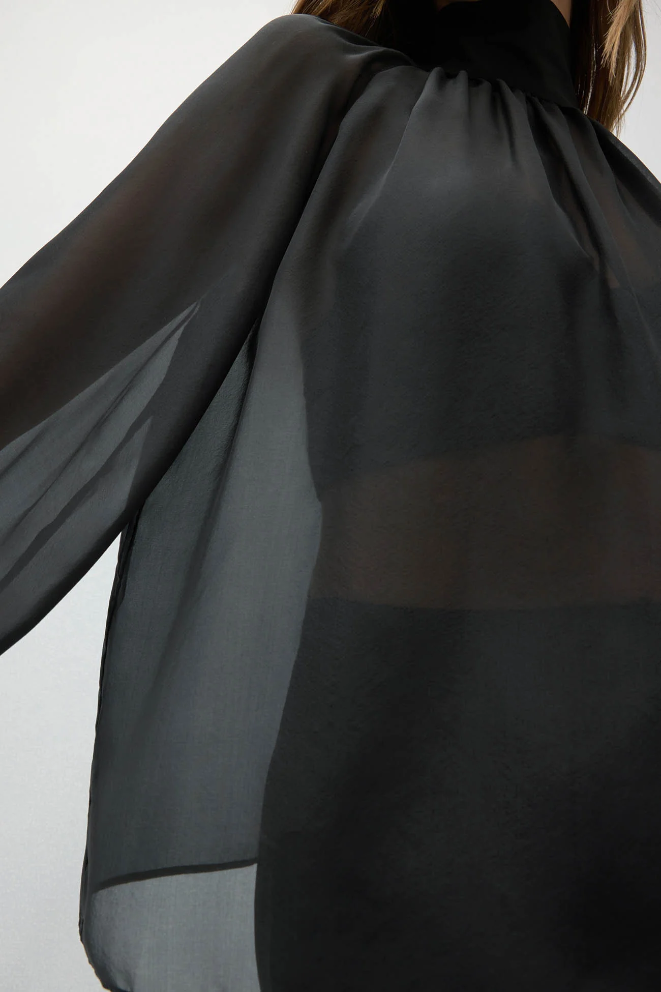 AMARA SILK ORGANZA BLOUSE - Image 7