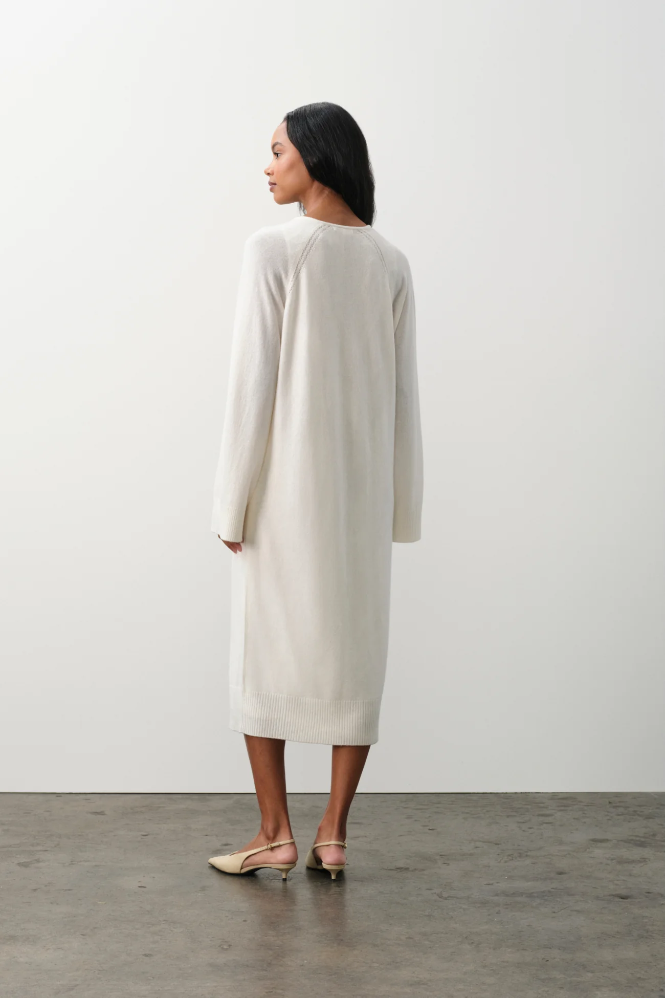 ASTER FEATHERWEIGHT CASHMERE LONGLINE CARDIGAN - Image 5