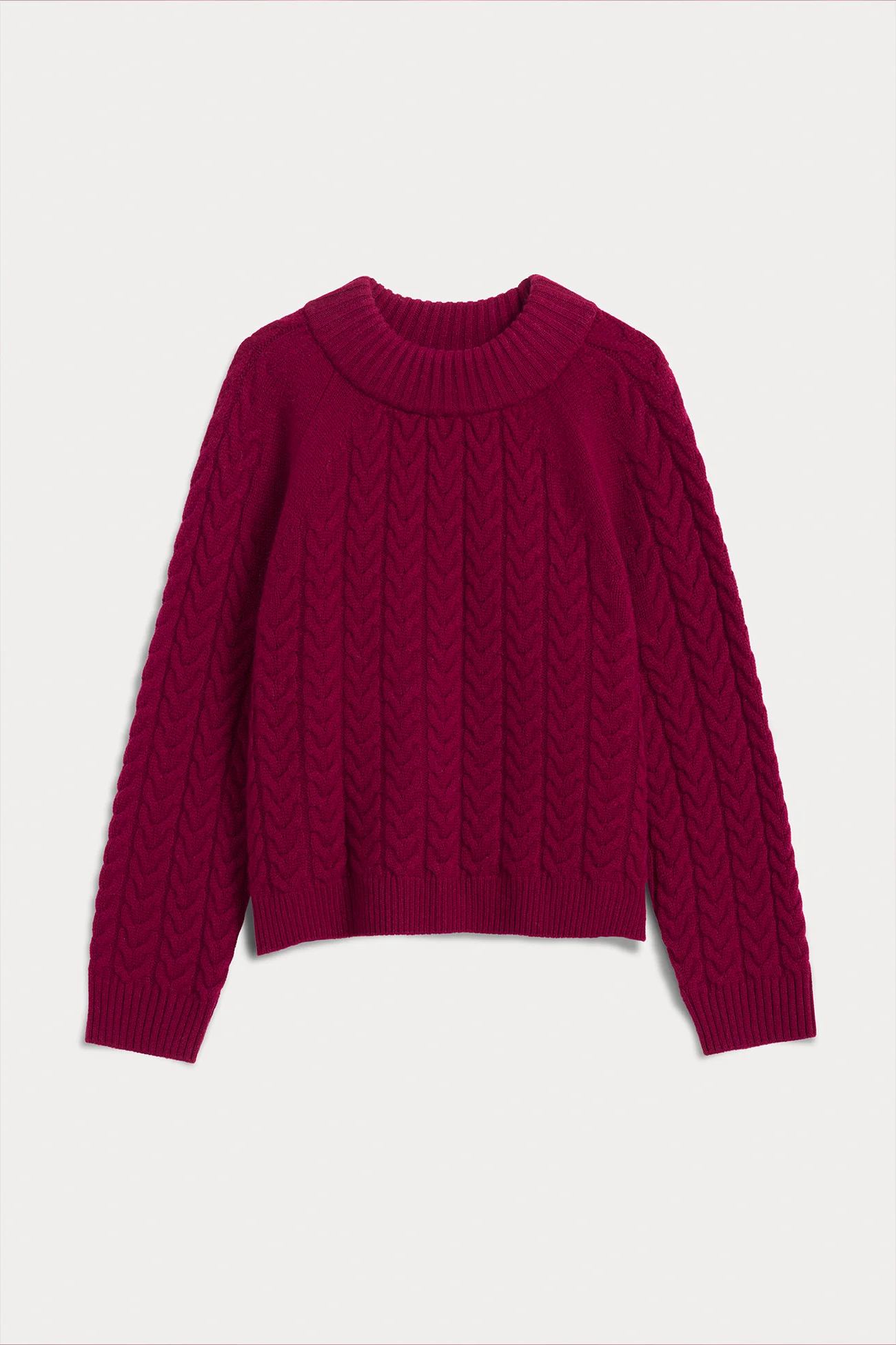 BAILEY CABLEKNIT MOCK NECK - Image 4