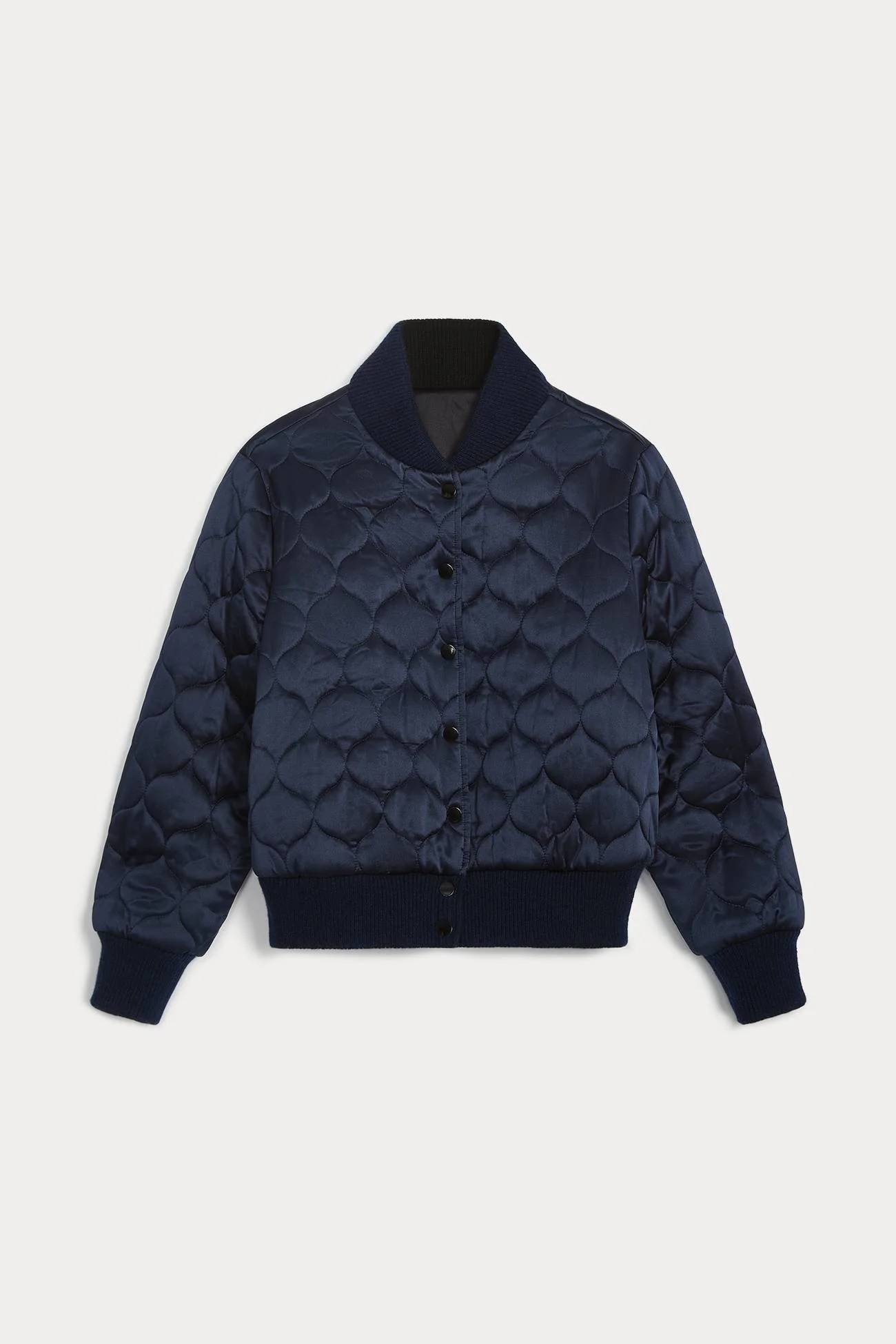 BECCA REVERSIBLE SILK BOMBER JACKET - Image 15