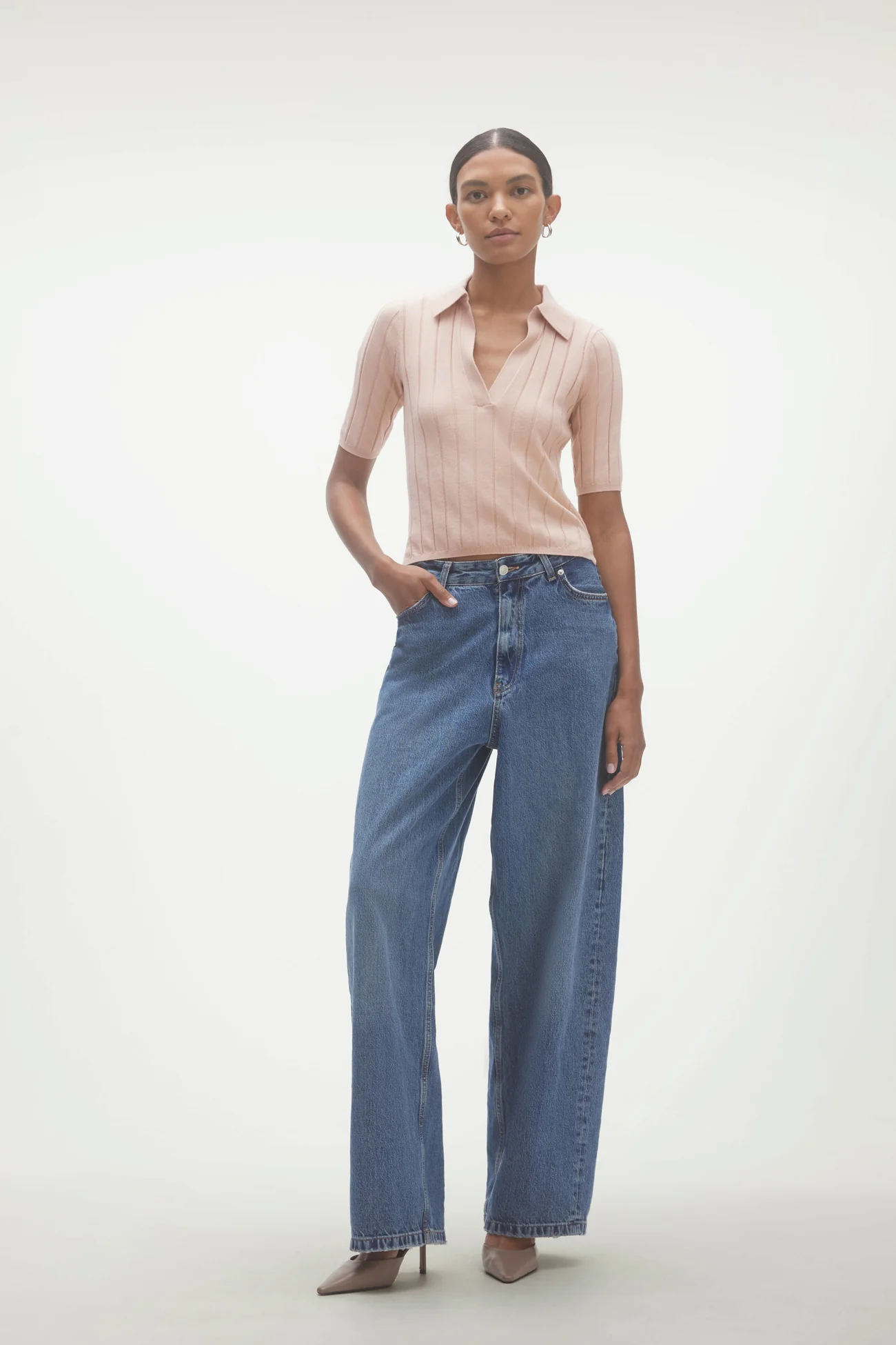 BLAIRE RIBBED POLO - Image 18