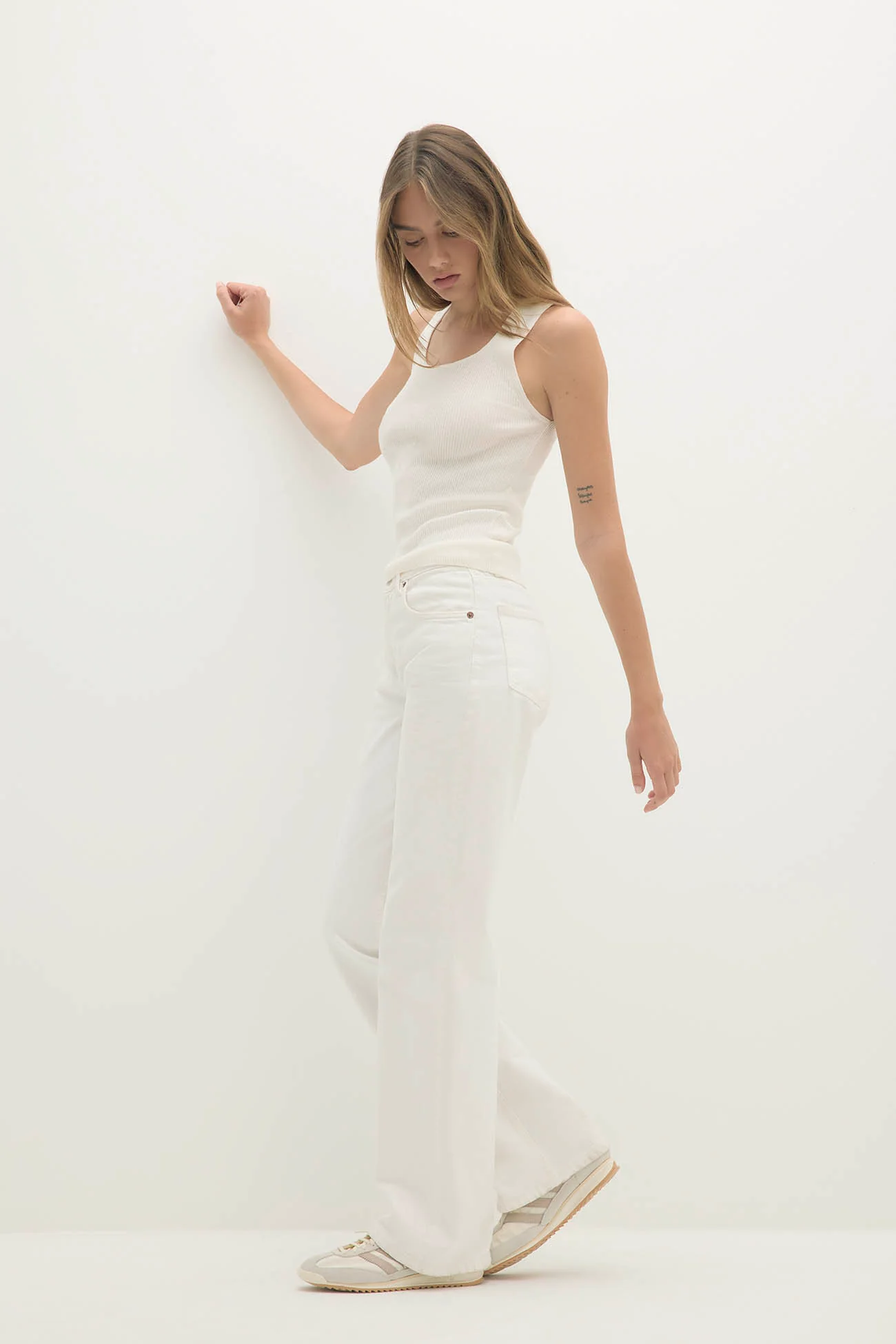 BLYTHE COTTON CASHMERE TANK - Image 3