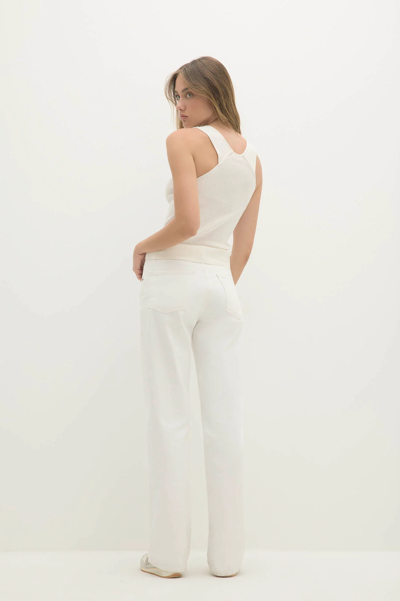 BLYTHE COTTON CASHMERE TANK - Image 4