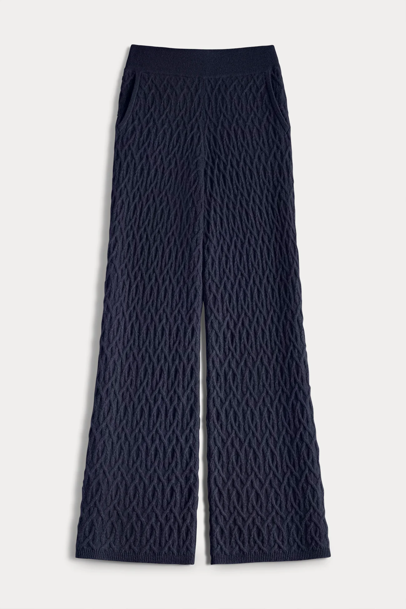 CABLE KNIT WIDE-LEG PANT - Image 10