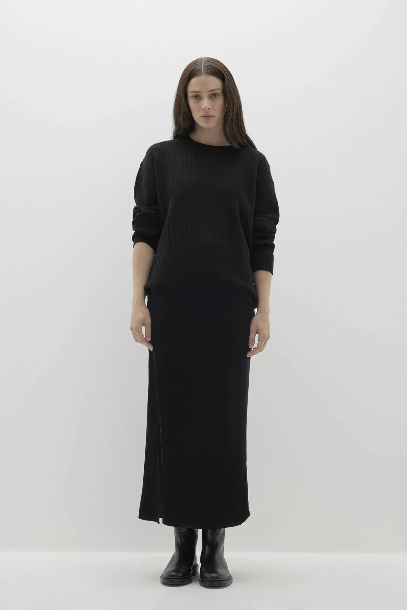 CAMPBELL RIBBED CREWNECK CASHMERE SWEATER - Image 12