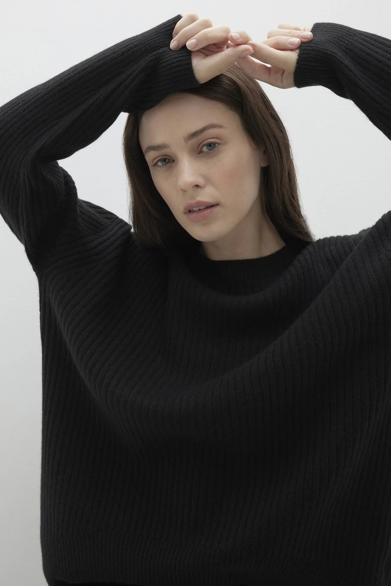 CAMPBELL RIBBED CREWNECK CASHMERE SWEATER - Image 16