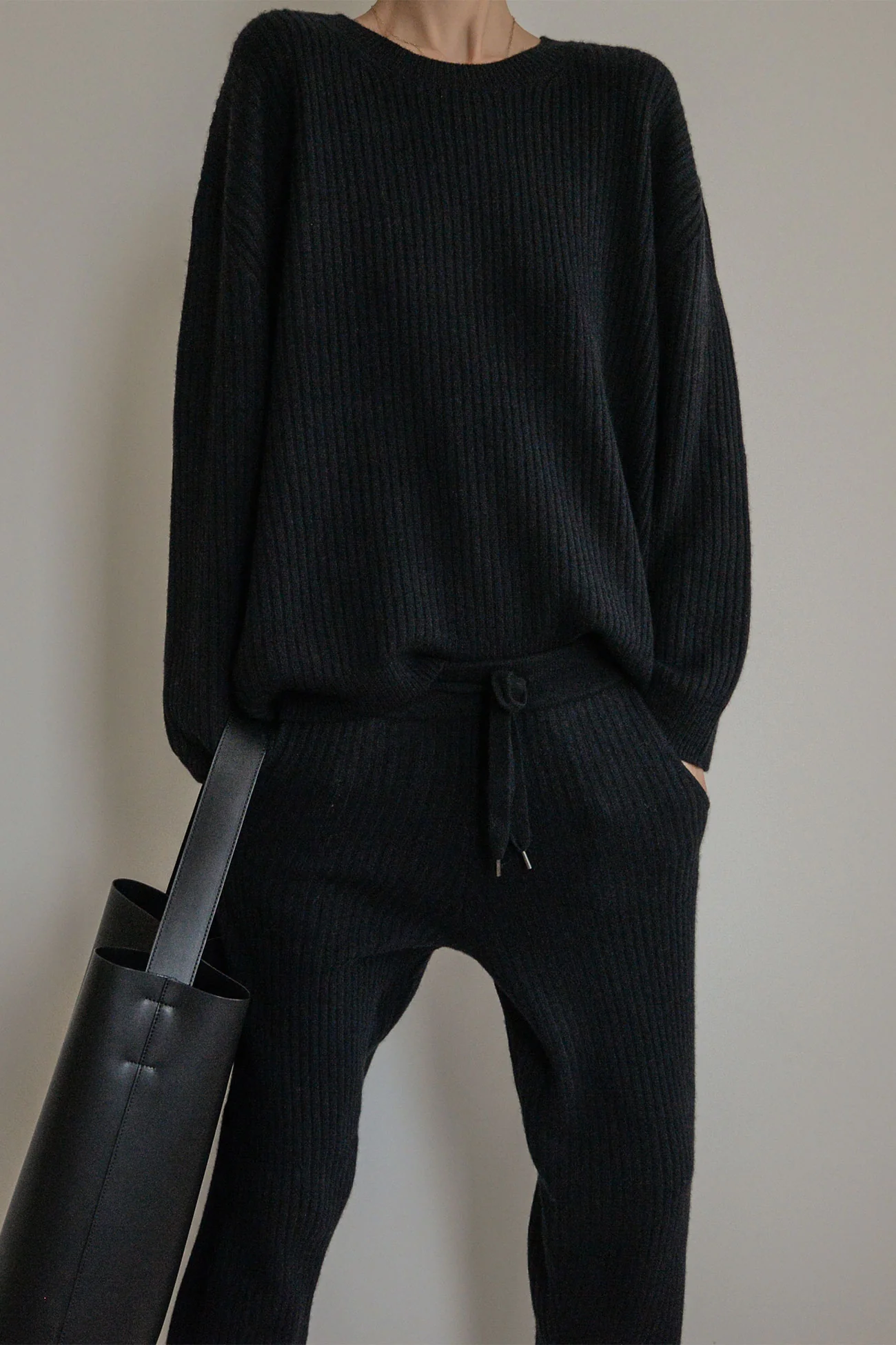 CAMPBELL RIBBED CREWNECK CASHMERE SWEATER - Image 17