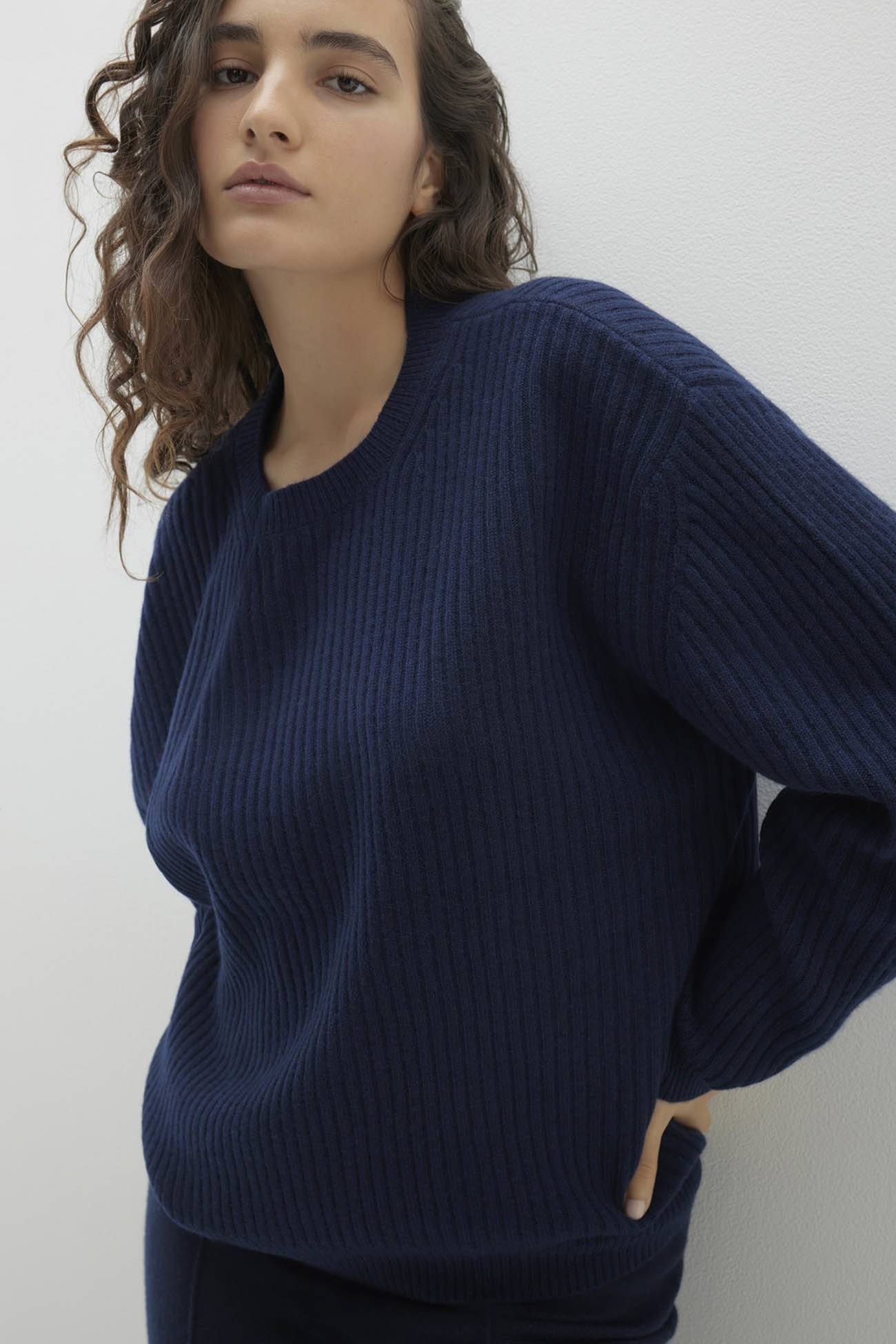 CAMPBELL RIBBED CREWNECK CASHMERE SWEATER - Image 26