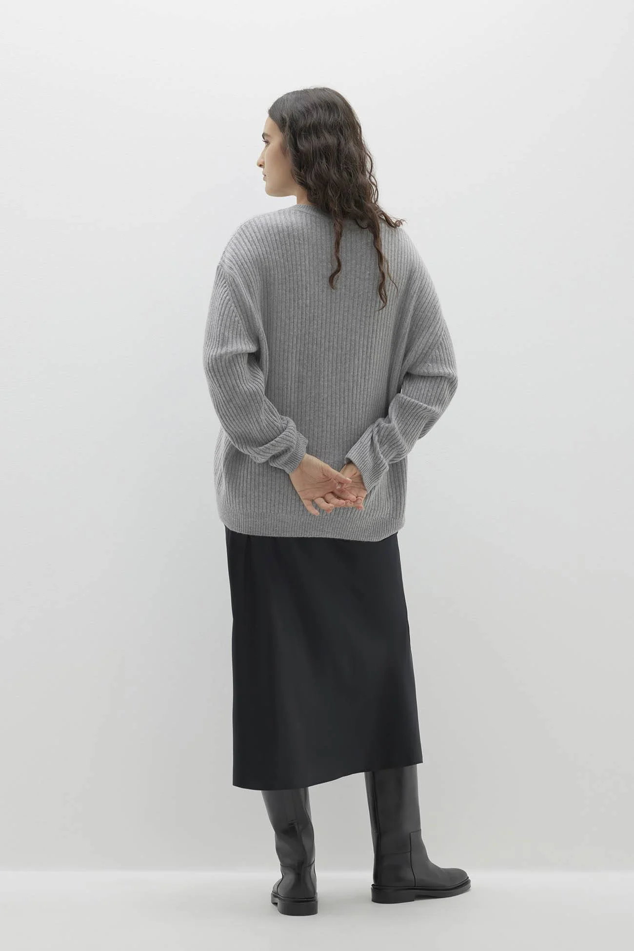 CAMPBELL RIBBED CREWNECK CASHMERE SWEATER - Image 29