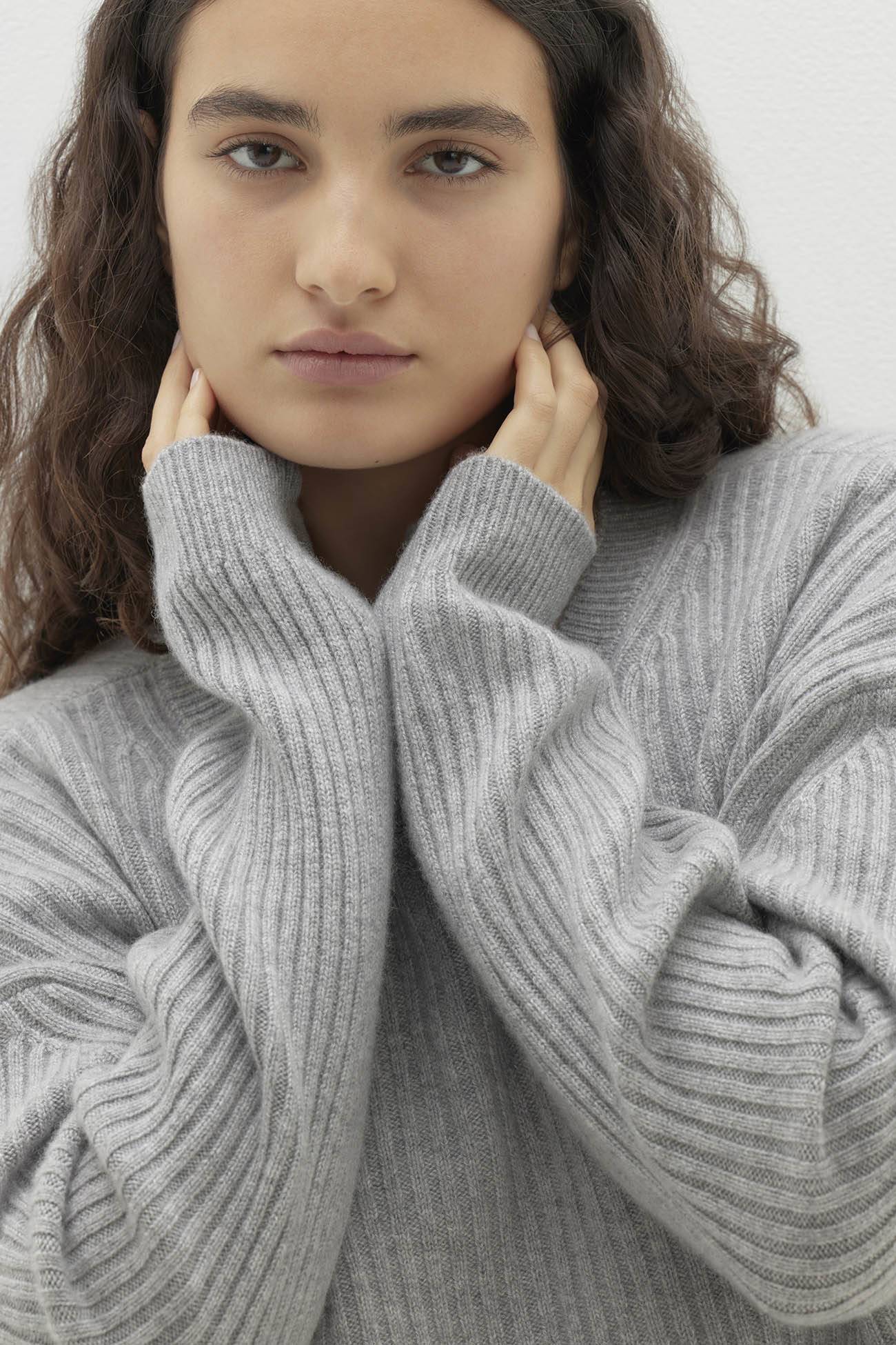 CAMPBELL RIBBED CREWNECK CASHMERE SWEATER - Image 31