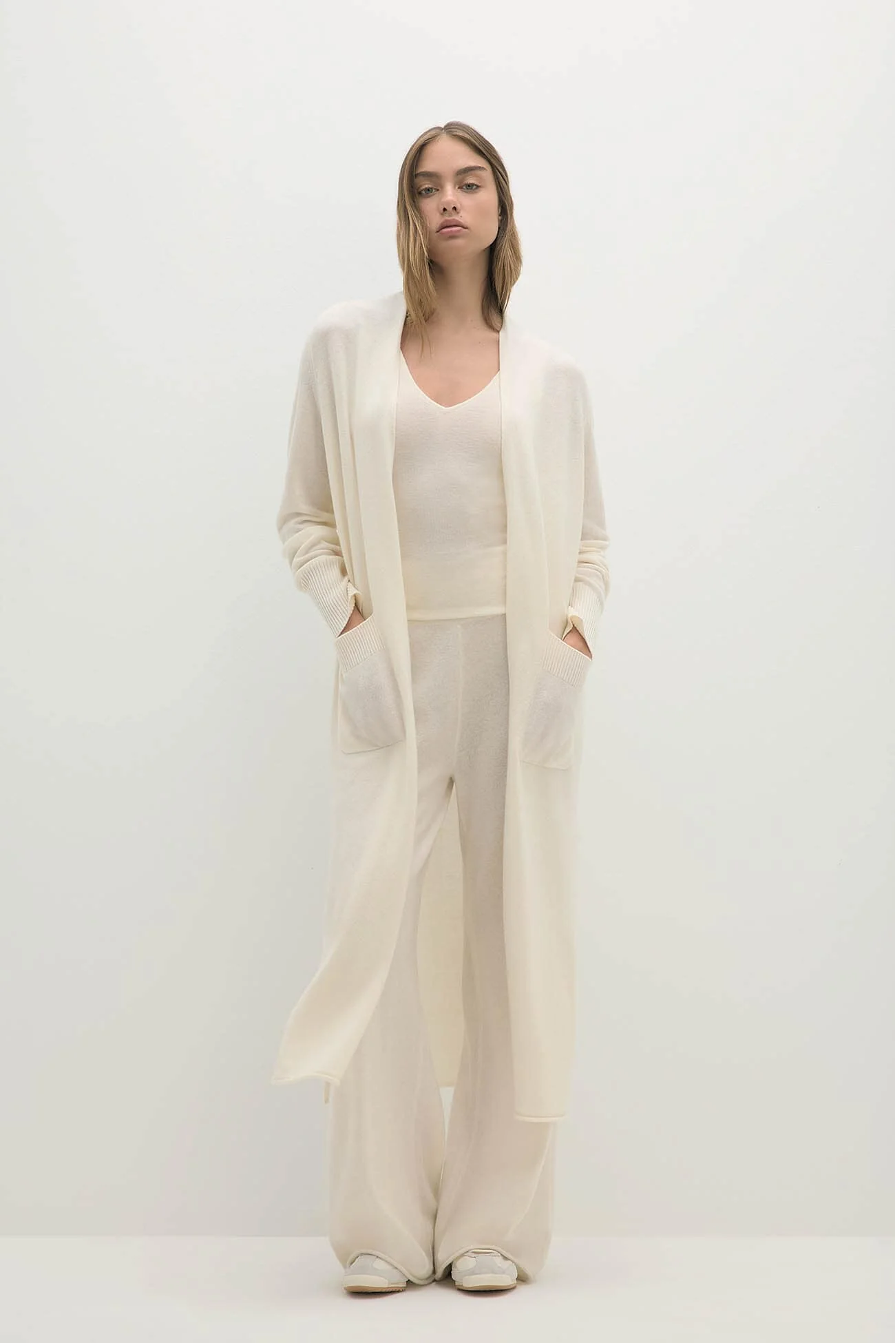 CARMELA LONGLINE CASHMERE CARDIGAN - Image 19