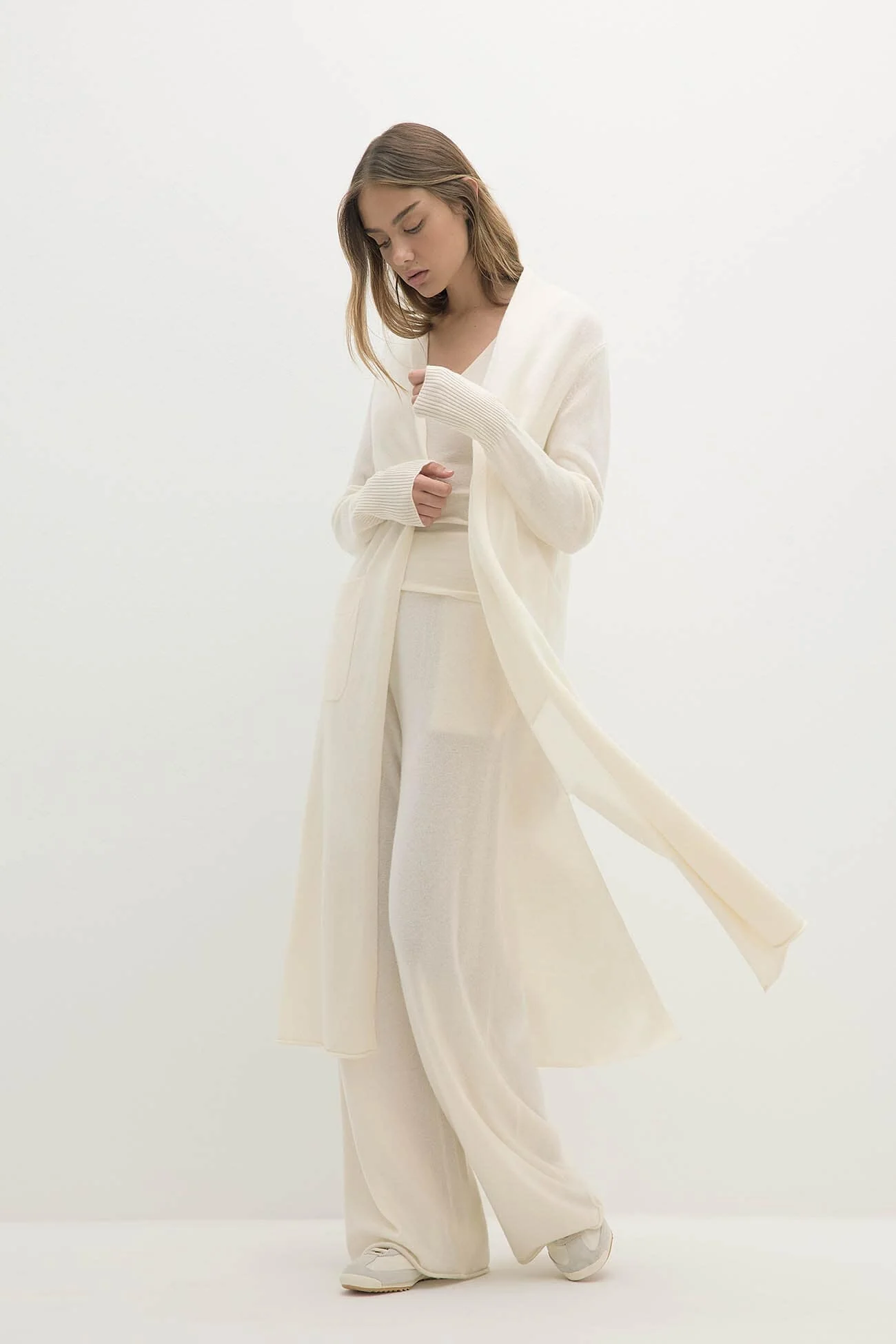 CARMELA LONGLINE CASHMERE CARDIGAN - Image 20