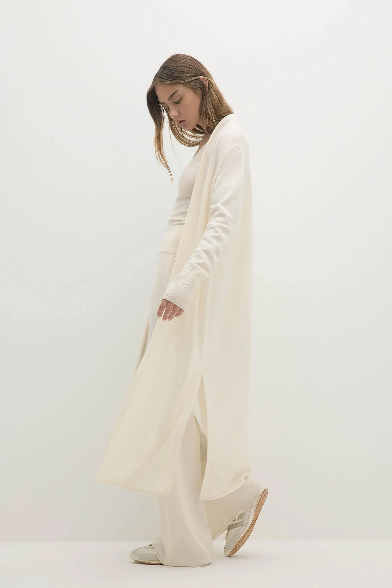 CARMELA LONGLINE CASHMERE CARDIGAN - Image 21