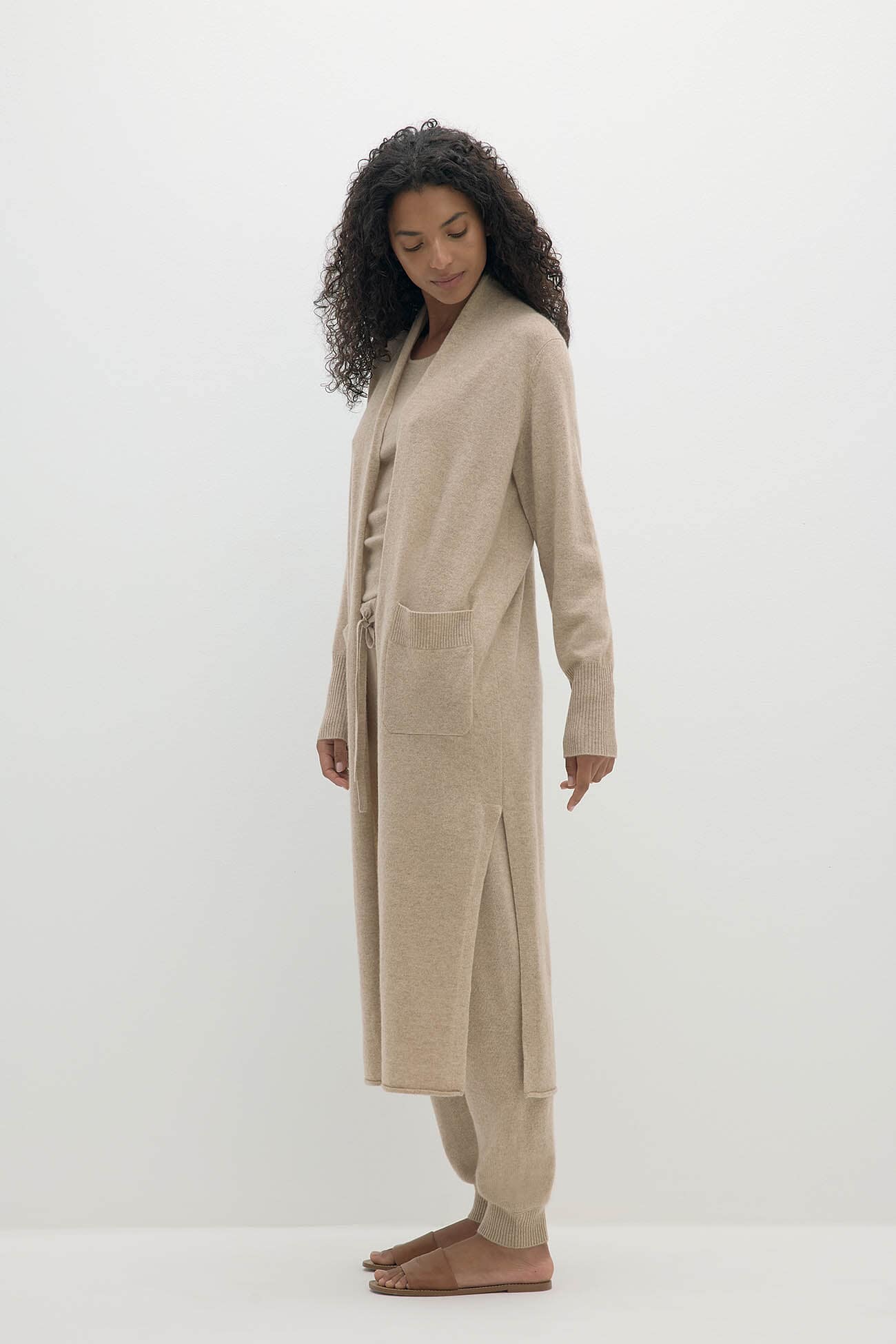 CARMELA LONGLINE CASHMERE CARDIGAN - Image 26