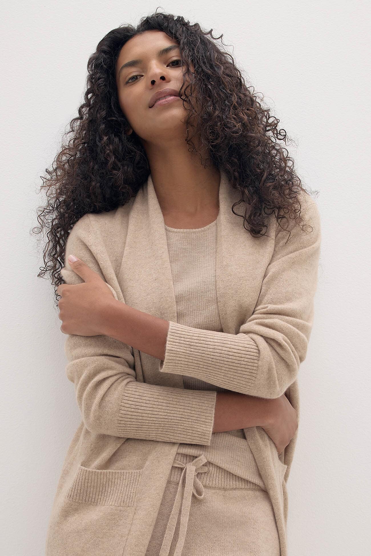 CARMELA LONGLINE CASHMERE CARDIGAN - Image 28