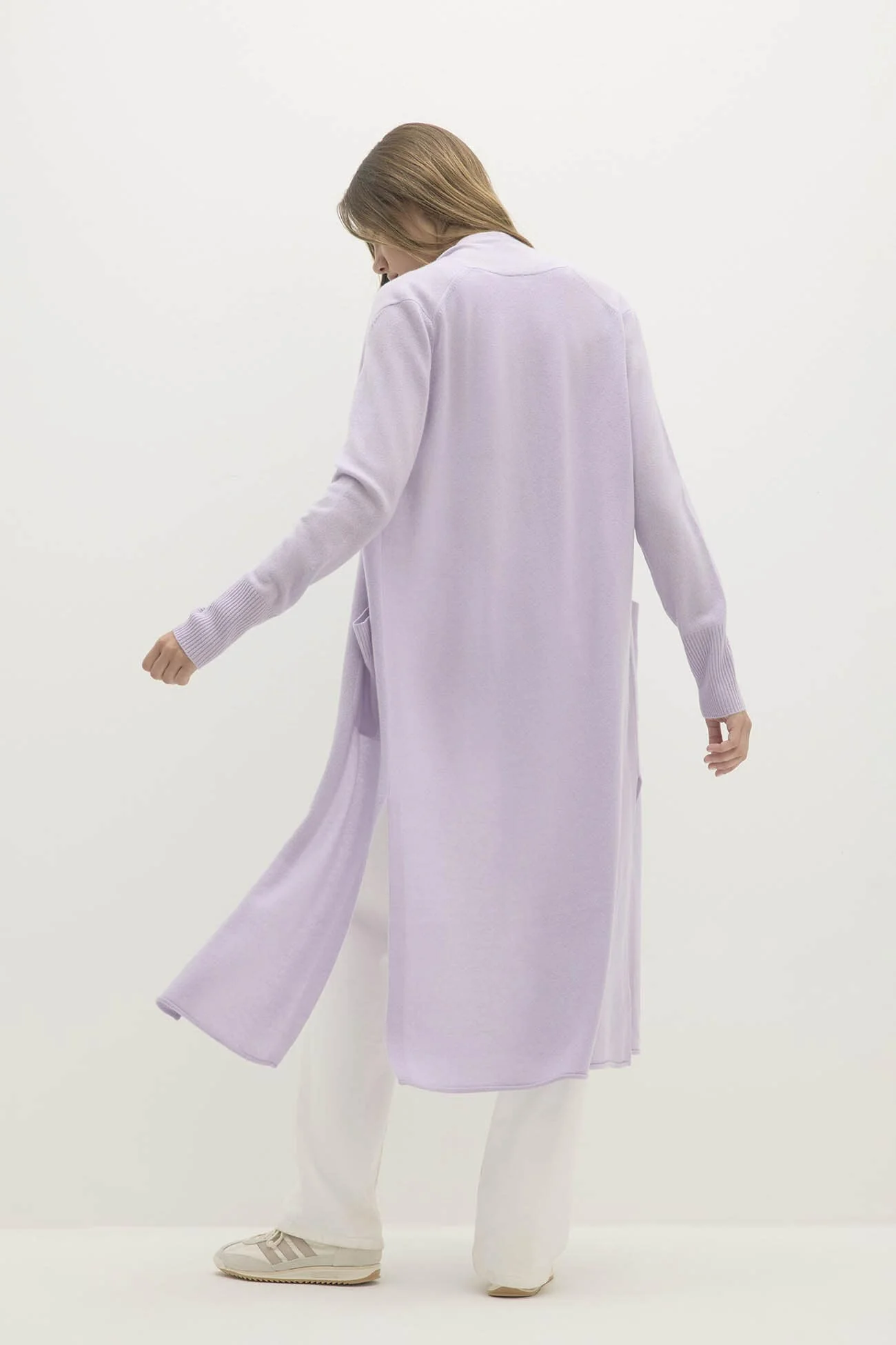 CARMELA LONGLINE CASHMERE CARDIGAN - Image 3