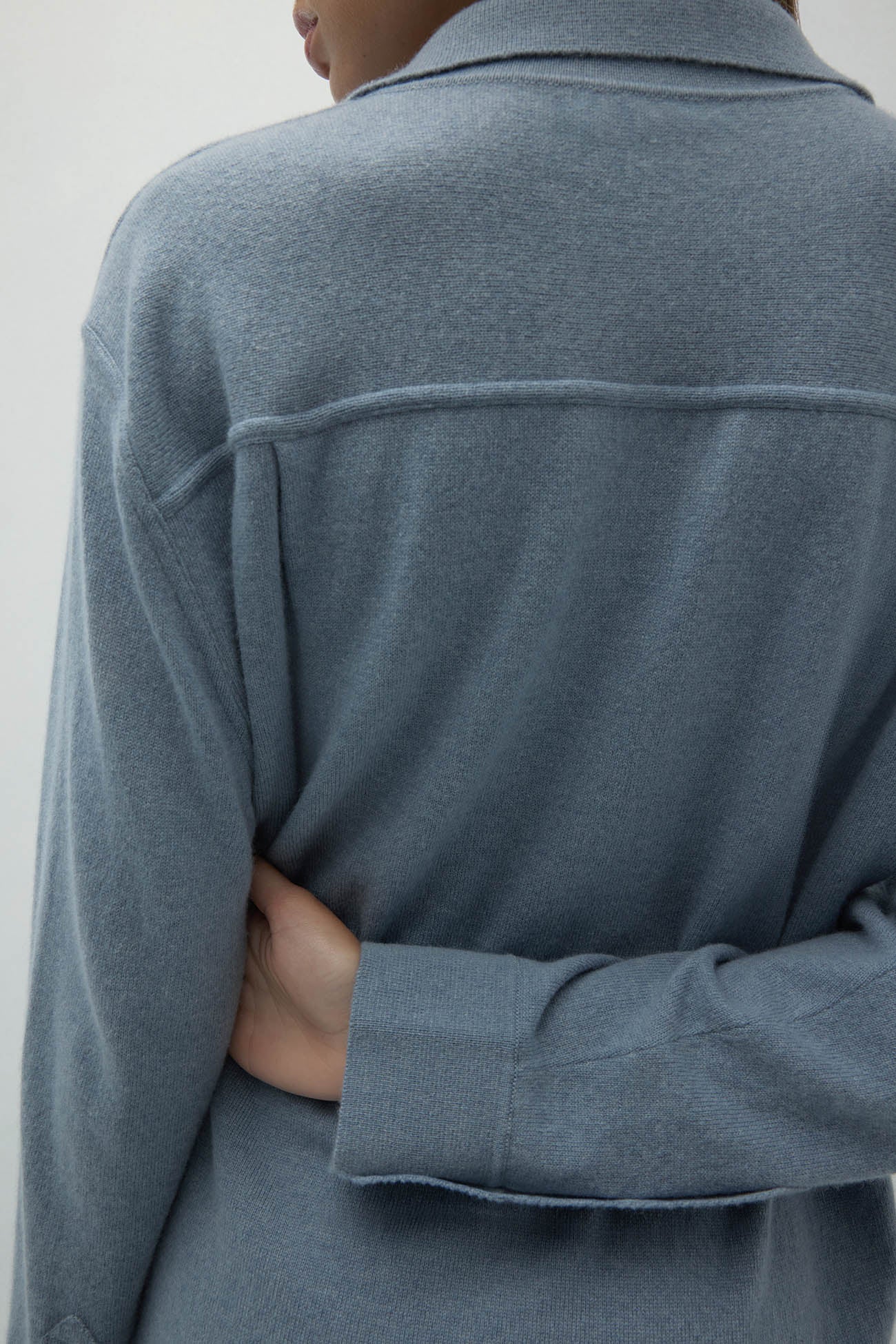 CATANIA DENIM CASHMERE SHIRT - Image 16
