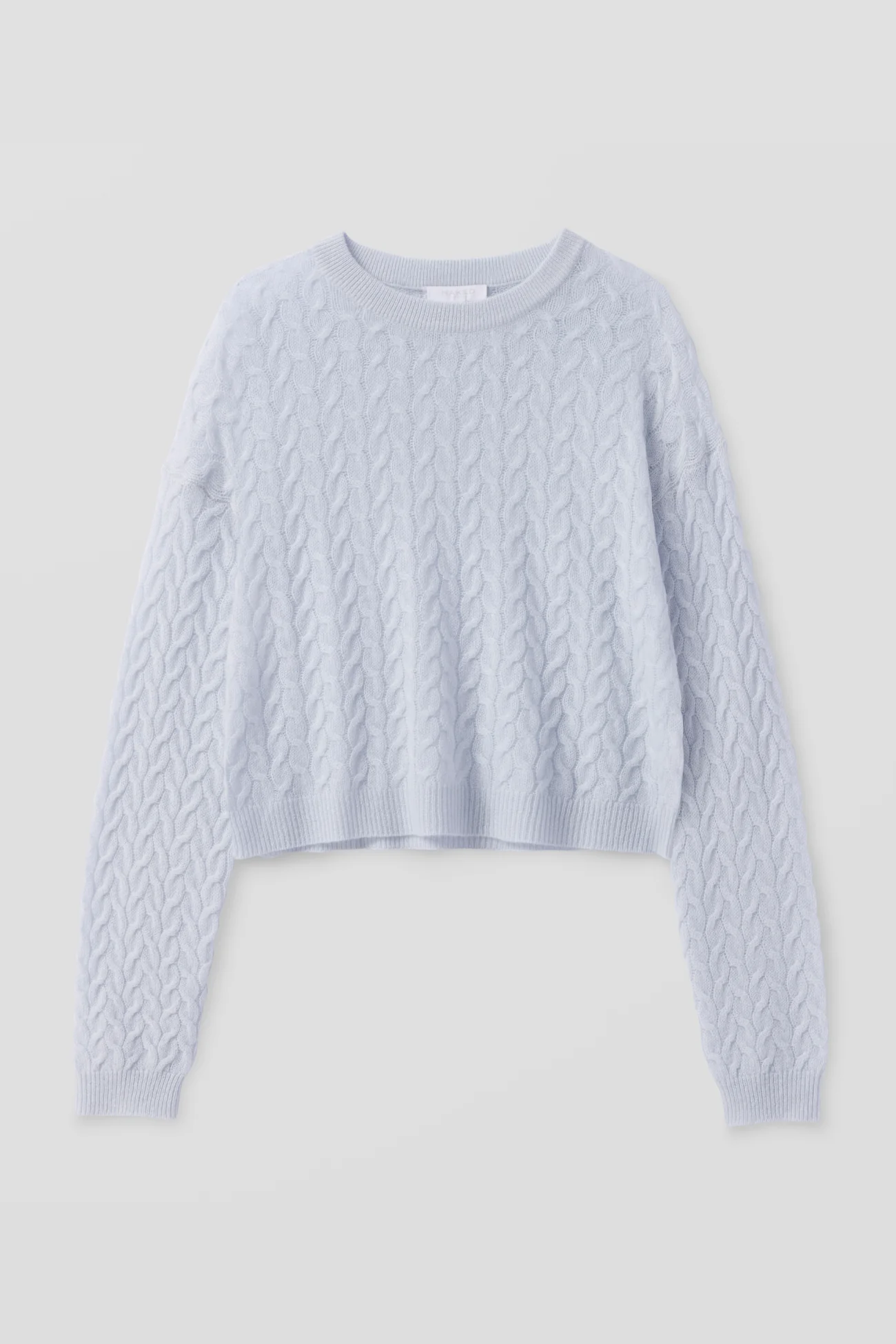 CHRISSY CROPPED CABLE KNIT SWEATER - Image 31