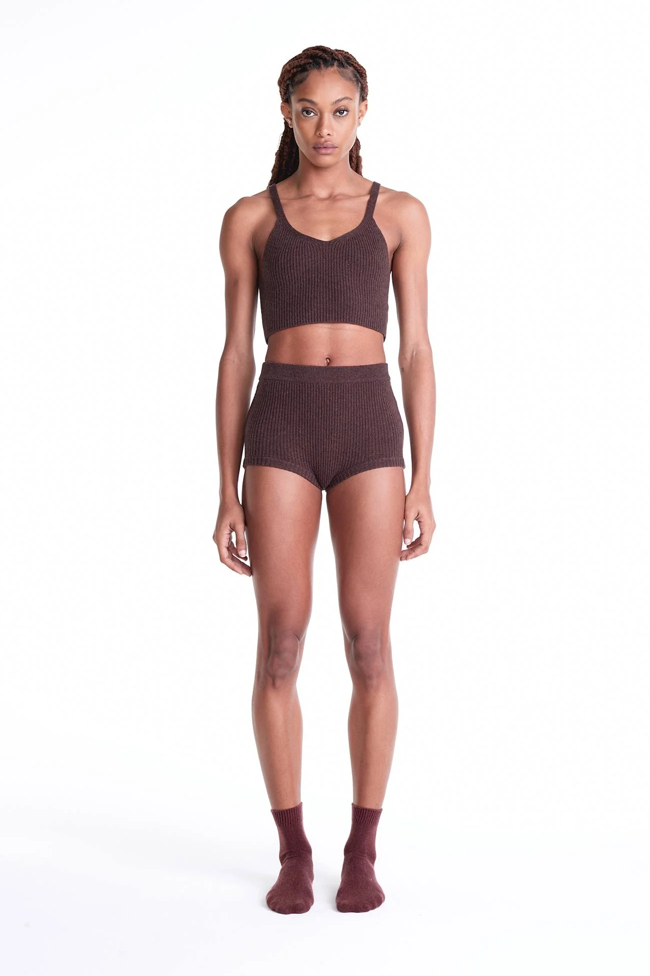 CLARISSA RIBBED SHORTS - Image 13