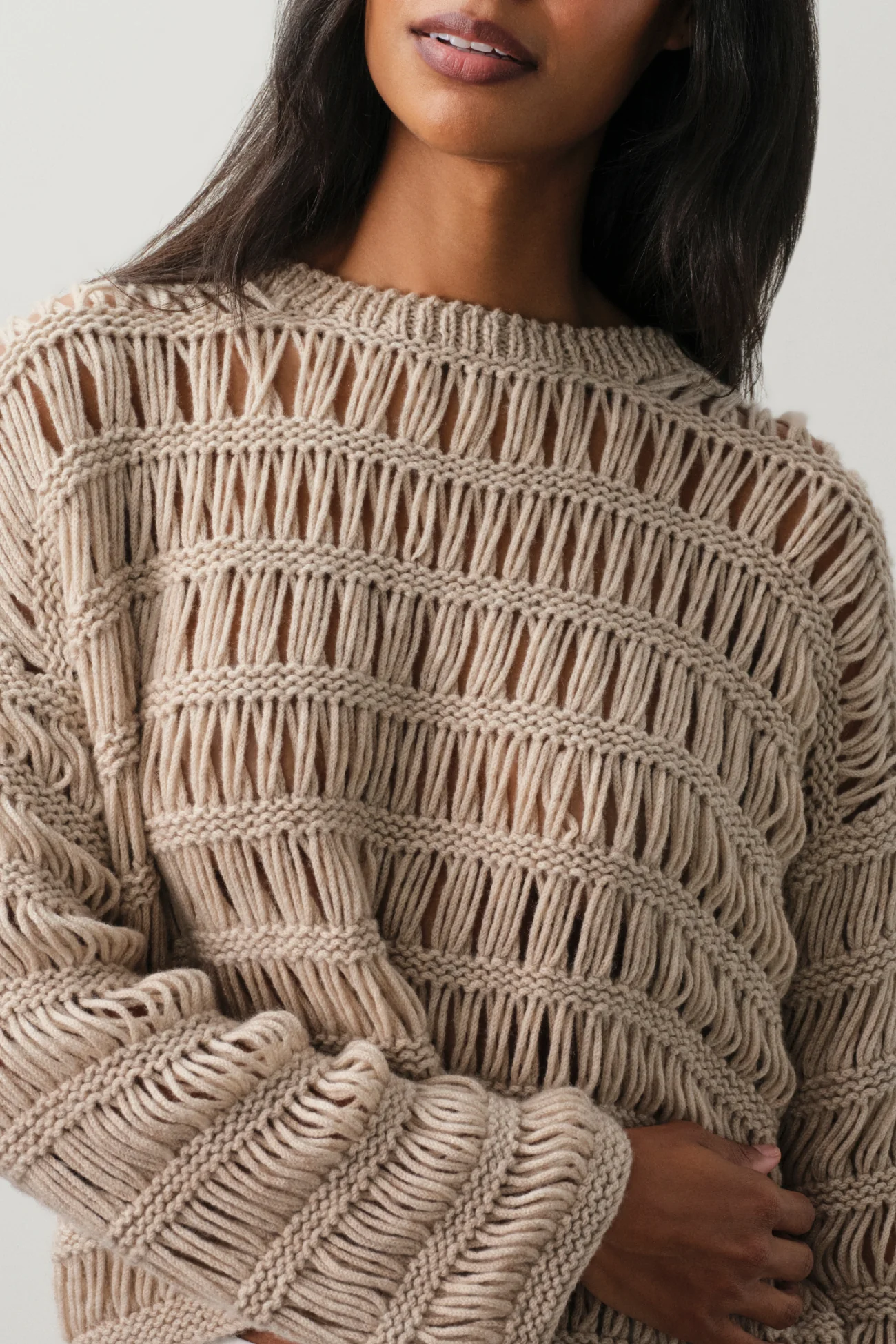DAISY HAND-KNIT CREWNECK - Image 4