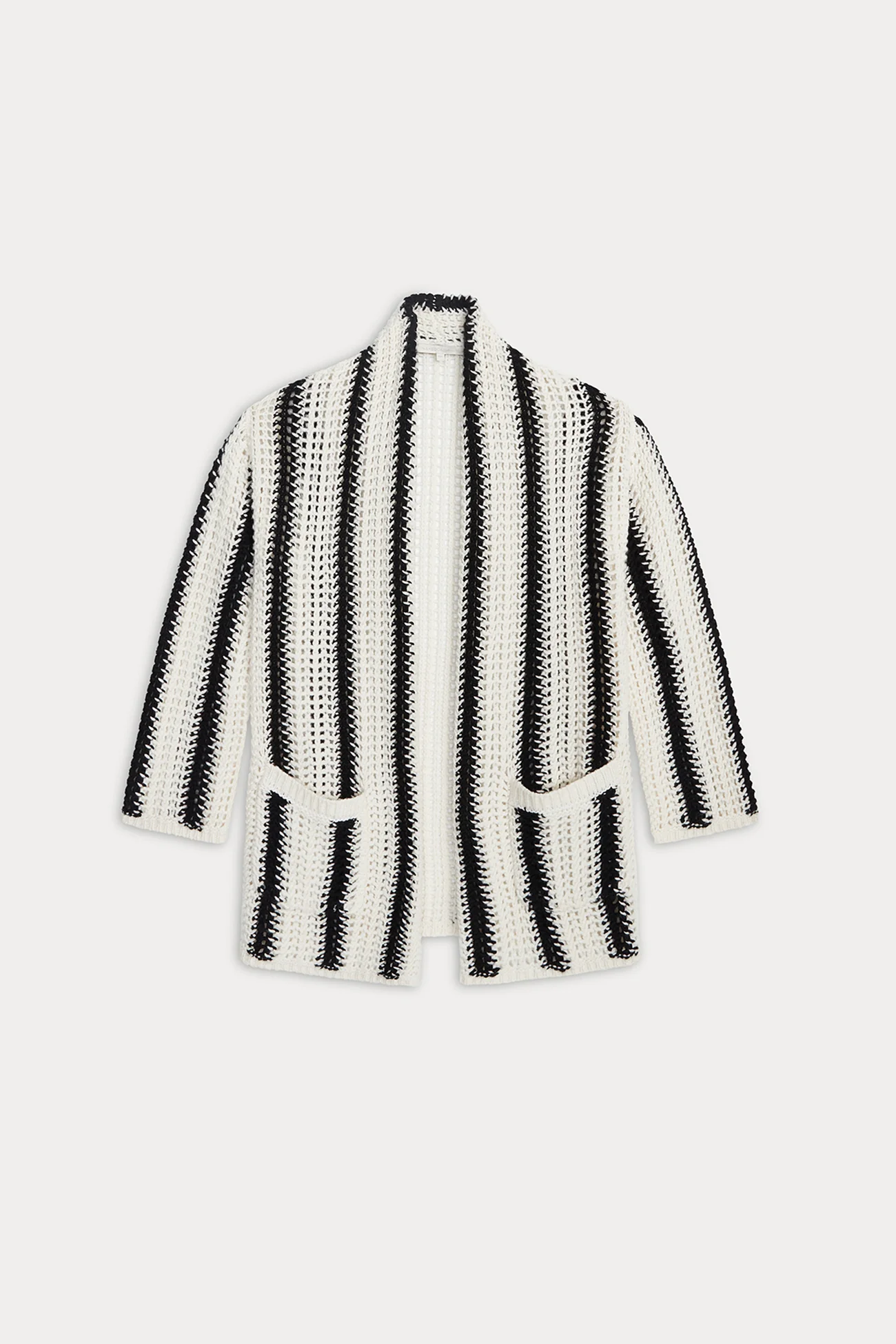 DEJA STRIPED CASHMERE CARDIGAN - Image 10
