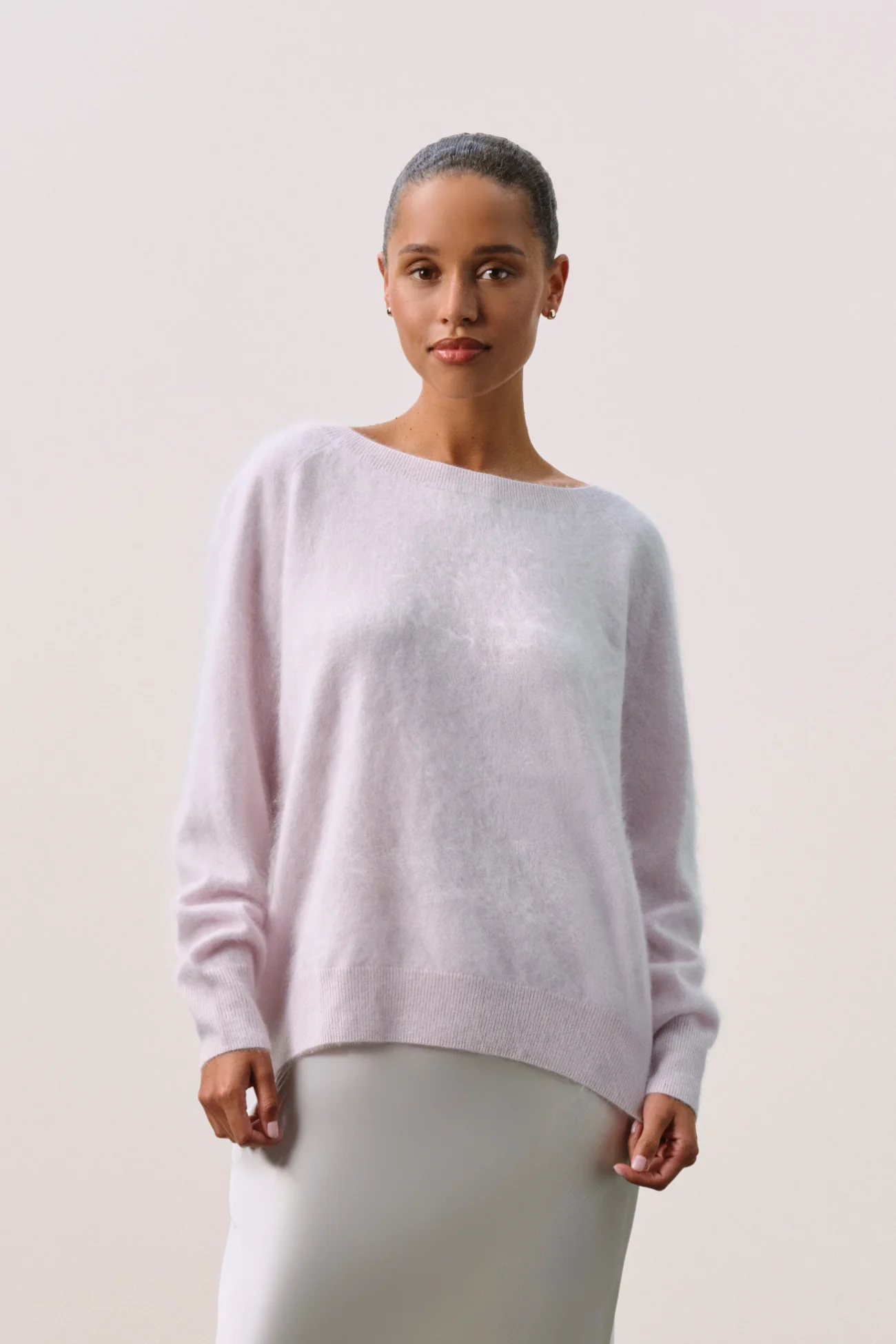 DOVE BRUSHED CASHMERE BOATNECK - Image 16