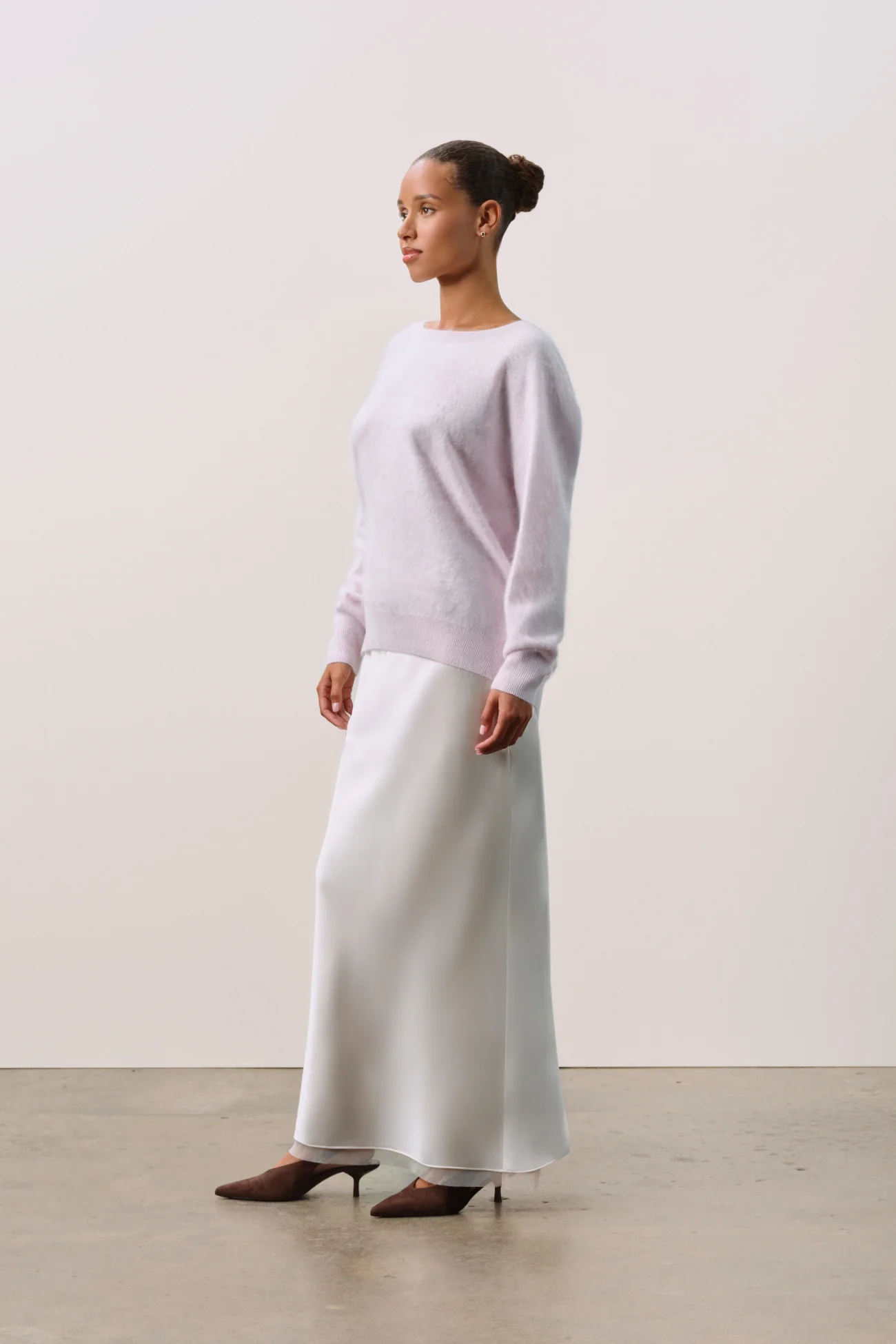 DOVE BRUSHED CASHMERE BOATNECK - Image 17