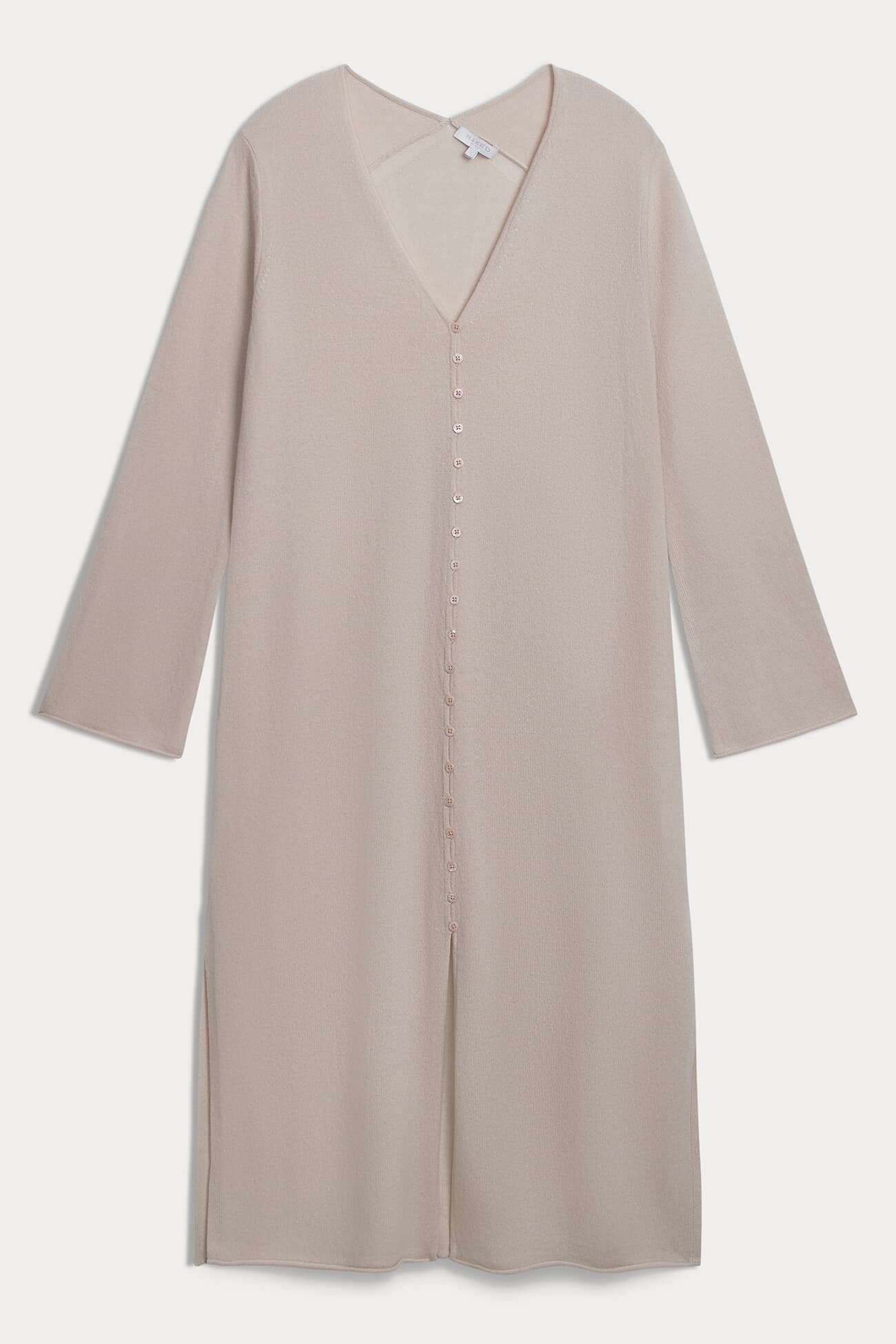 ELOISE BUTTON-FRONT CASHMERE KAFTAN - Image 13