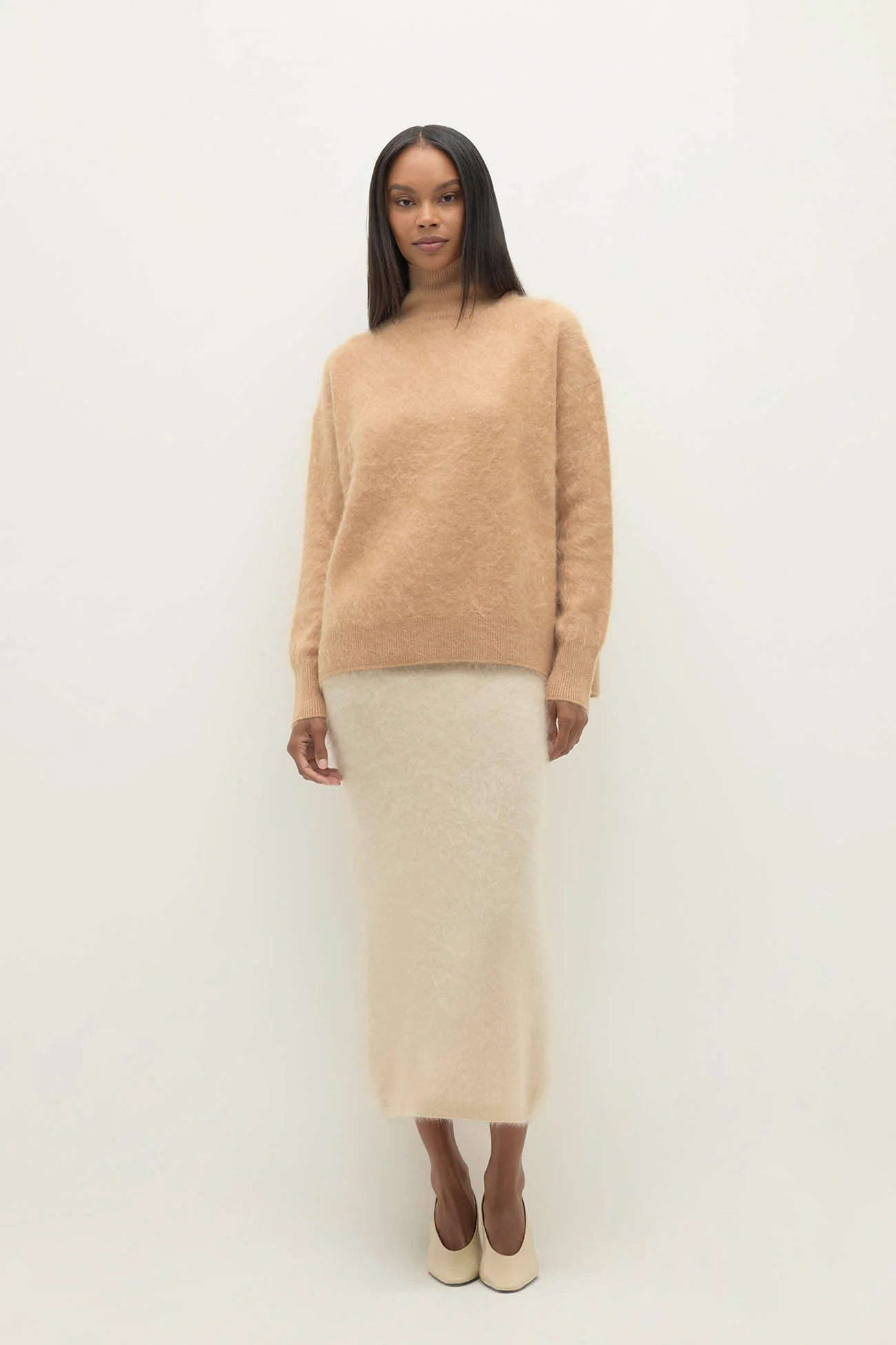 ETHEL BRUSHED CASHMERE TURTLENECK SWEATER - Image 14
