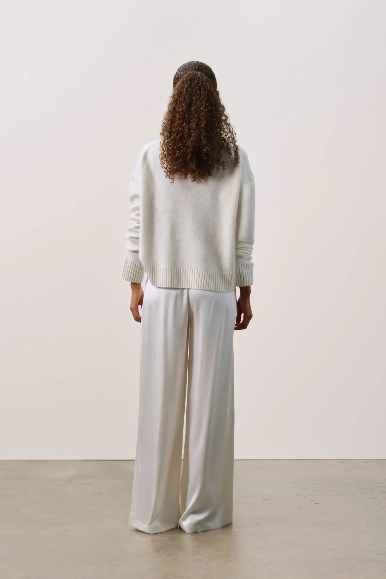 EVAN SILK WIDE LEG PANT | 30" INSEAM - Image 27