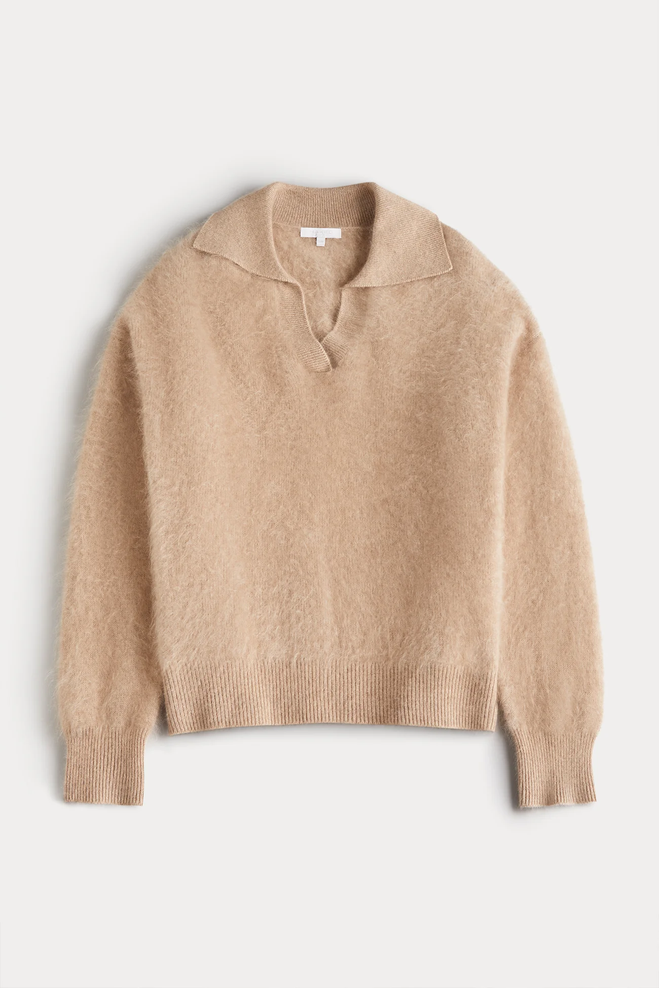 EVELINA BRUSHED CASHMERE POLO - Image 6