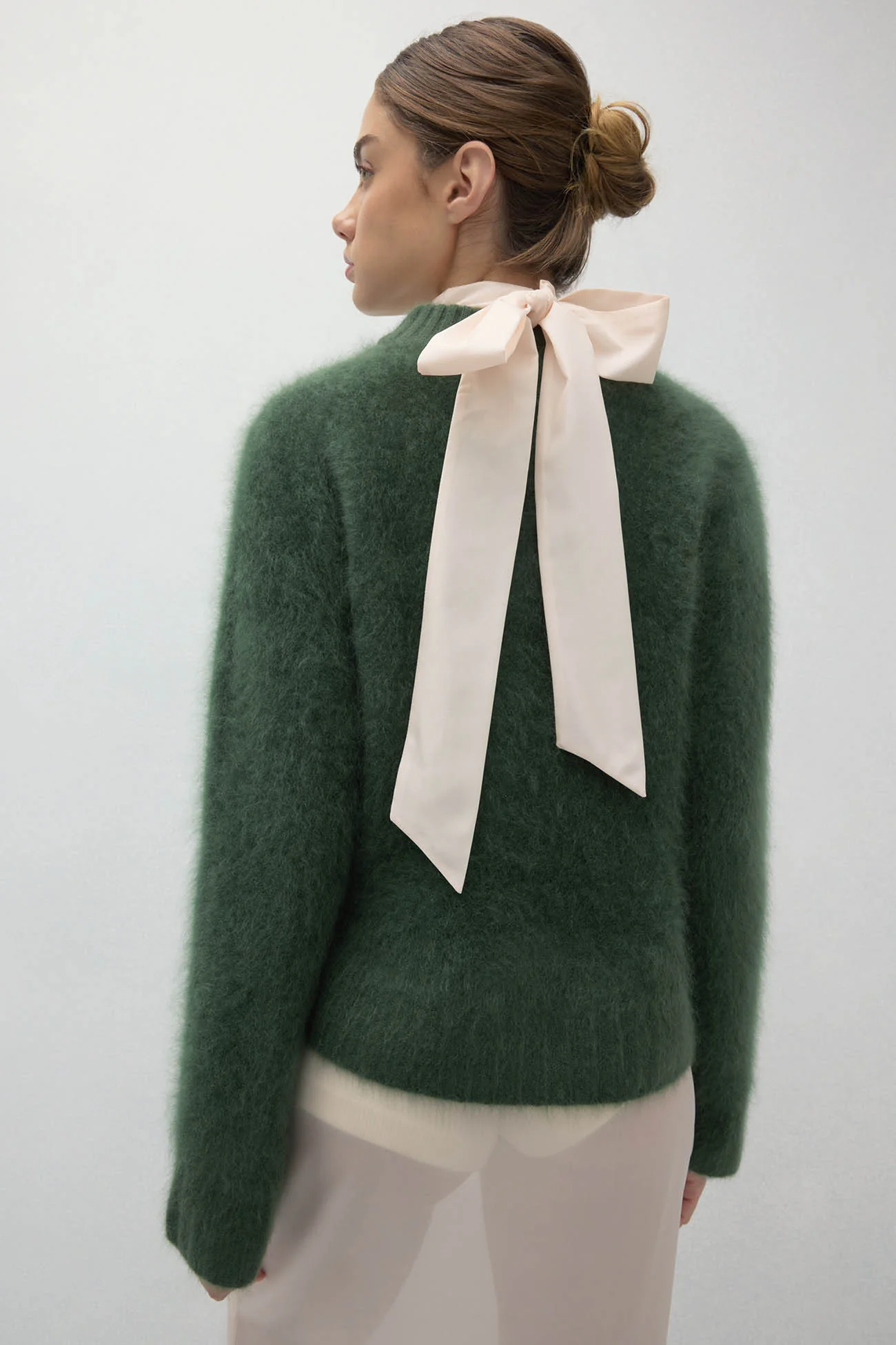 FEDERICA BRUSHED CASHMERE CREWNECK - Image 11