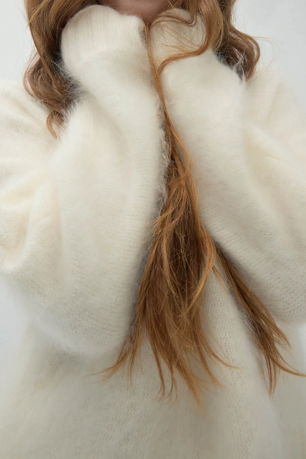 FEDERICA BRUSHED CASHMERE CREWNECK - Image 5