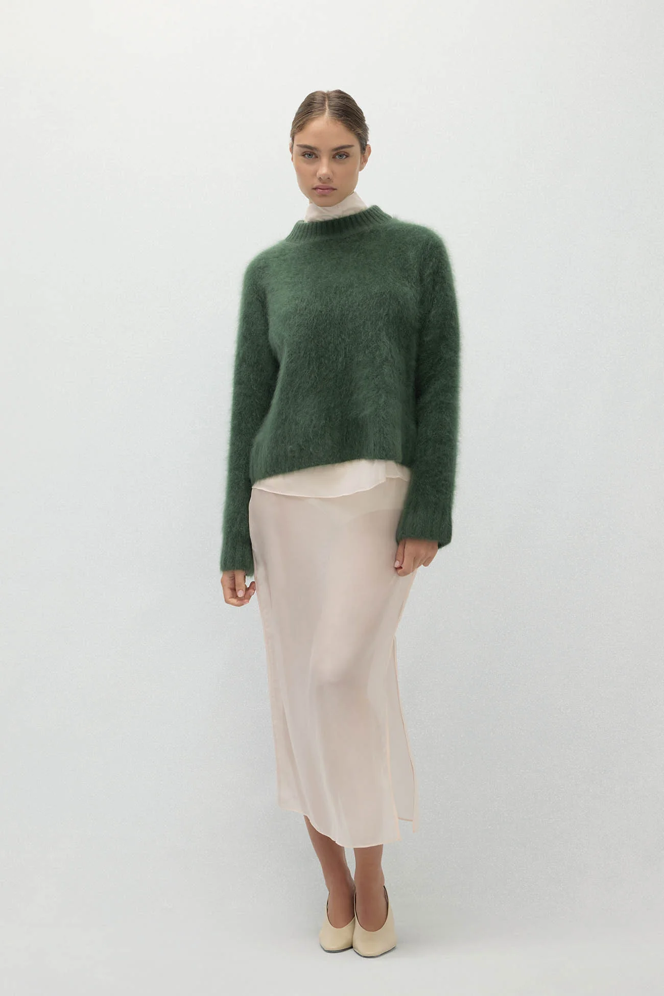 FEDERICA BRUSHED CASHMERE CREWNECK - Image 7