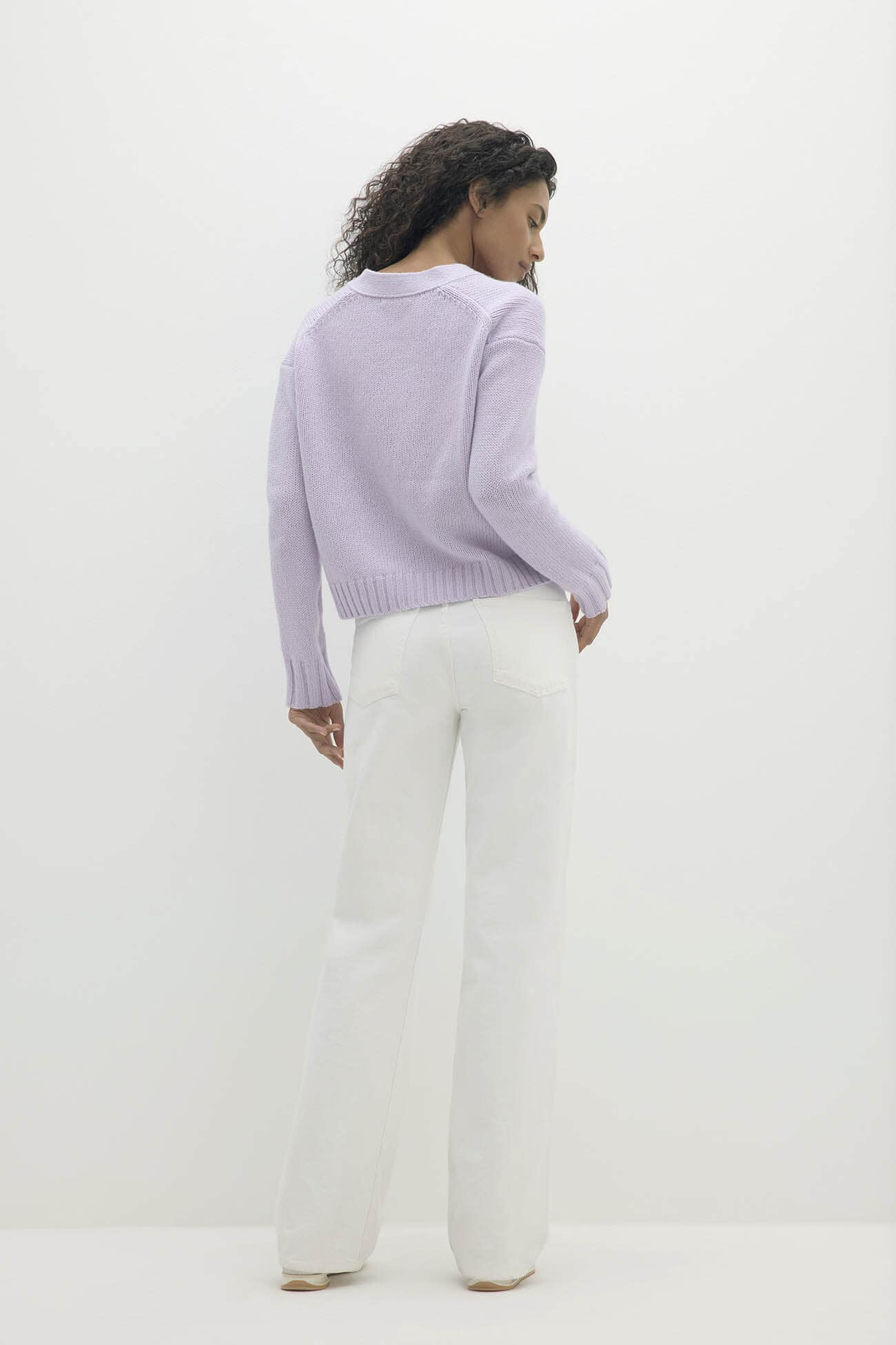 GENEVIEVE ORGANIC CASHMERE BLEND CARDIGAN - Image 15