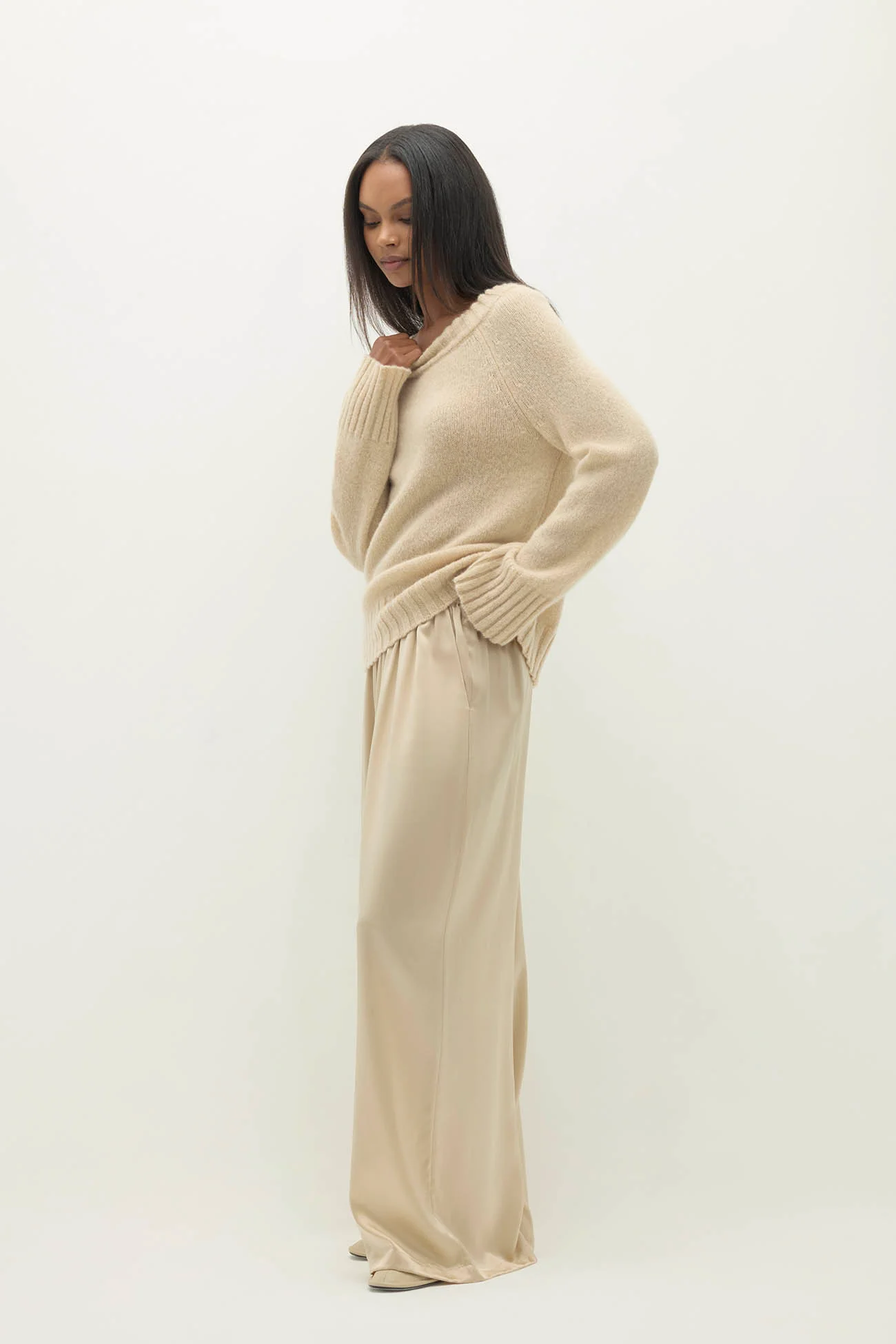 GIORGIA CLOUD SPUN CASHMERE BOATNECK - Image 7