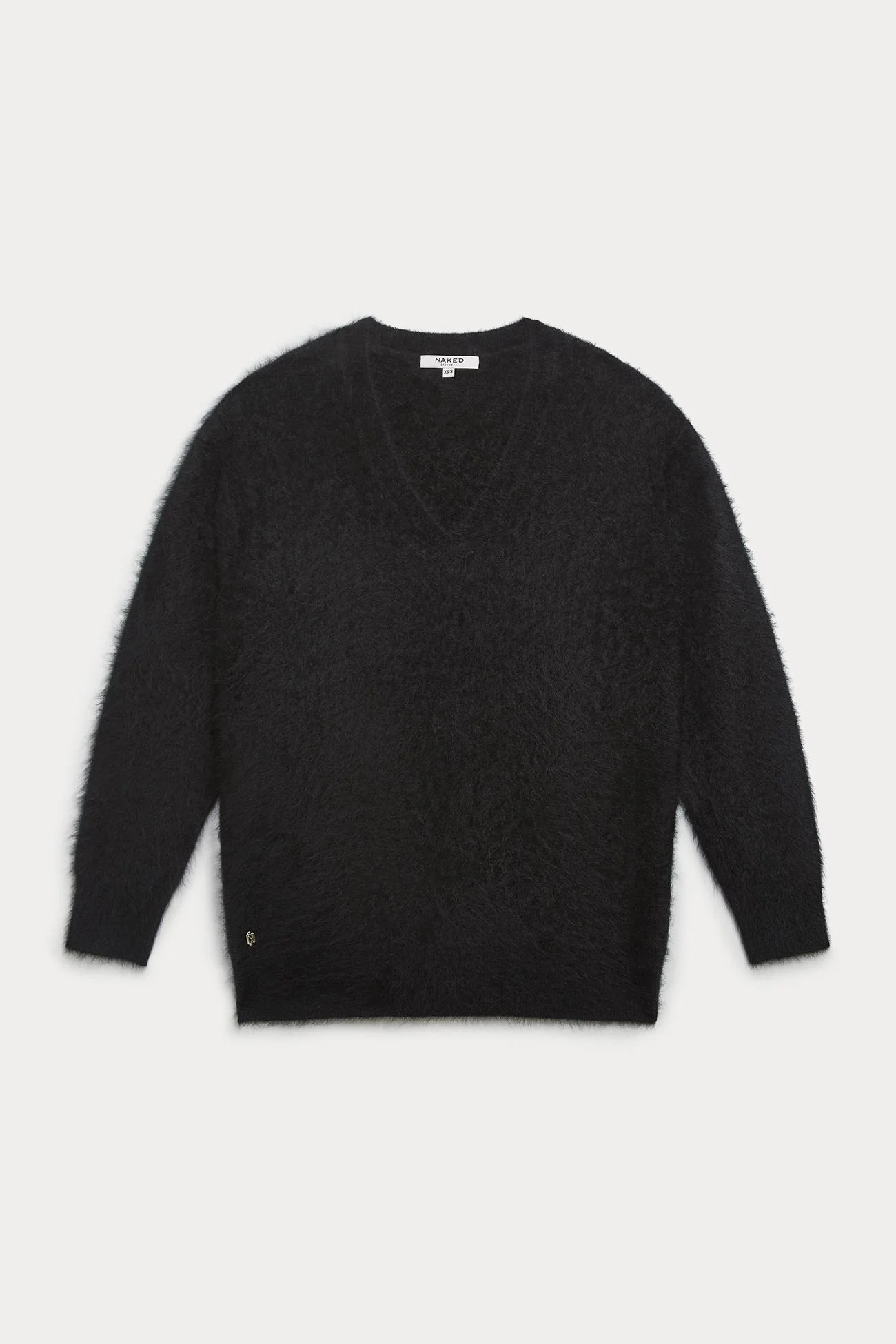 GLADYS BRUSHED CASHMERE V-NECK SWEATER - Image 9
