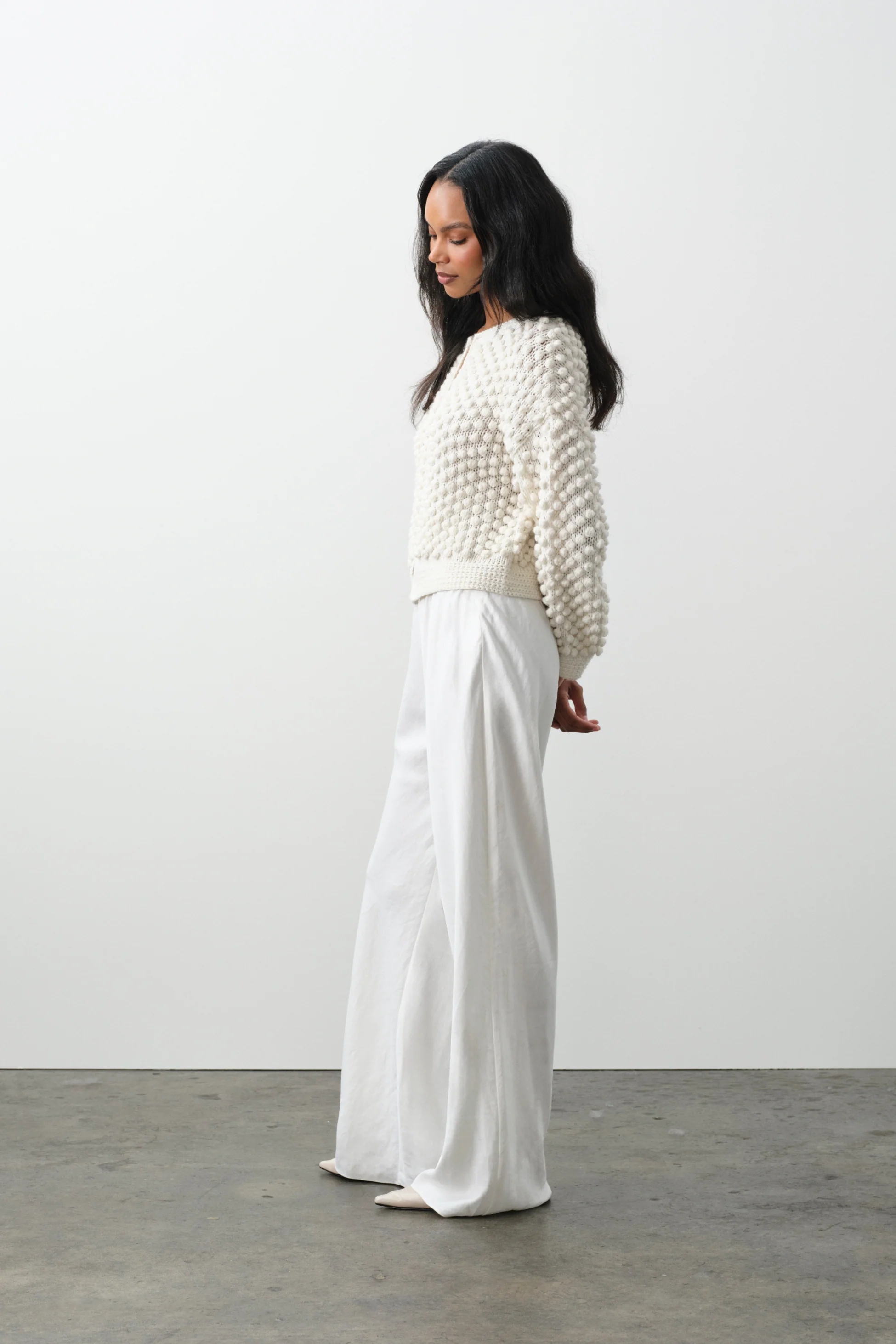 GOLDIE HAND-CROCHETED CARDIGAN - Image 3