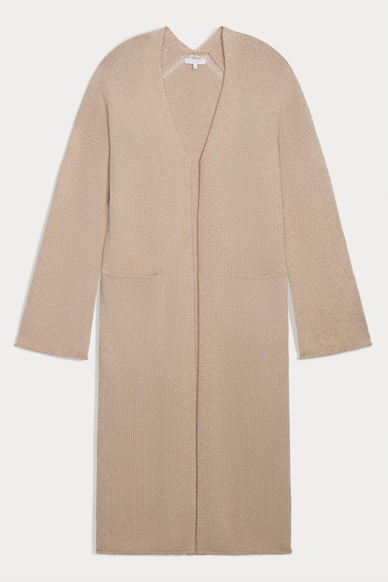 HARRIET LONGLINE ORGANIC CASHMERE BLEND CARDIGAN - Image 6